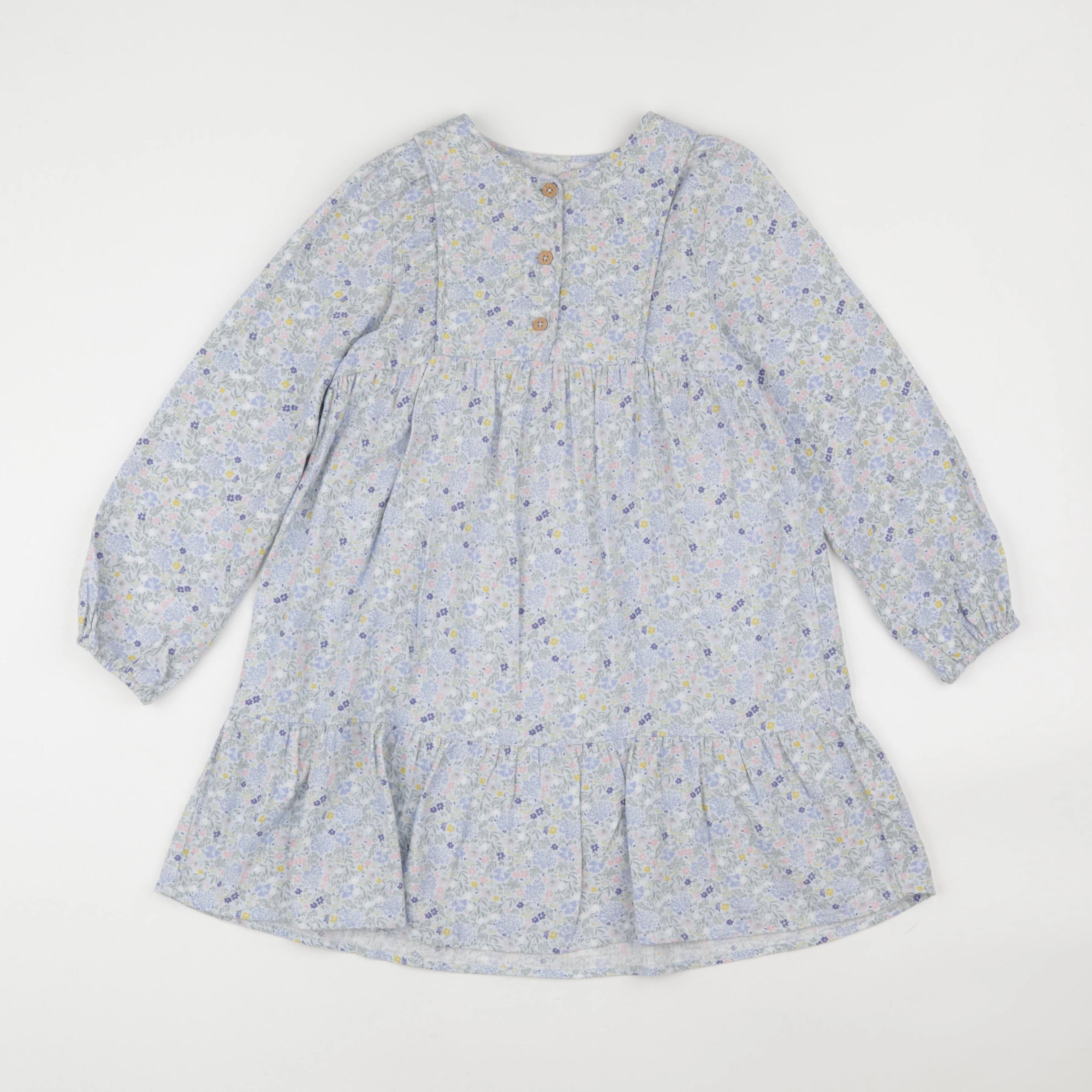 Vertbaudet - robe multicolore - 9 ans