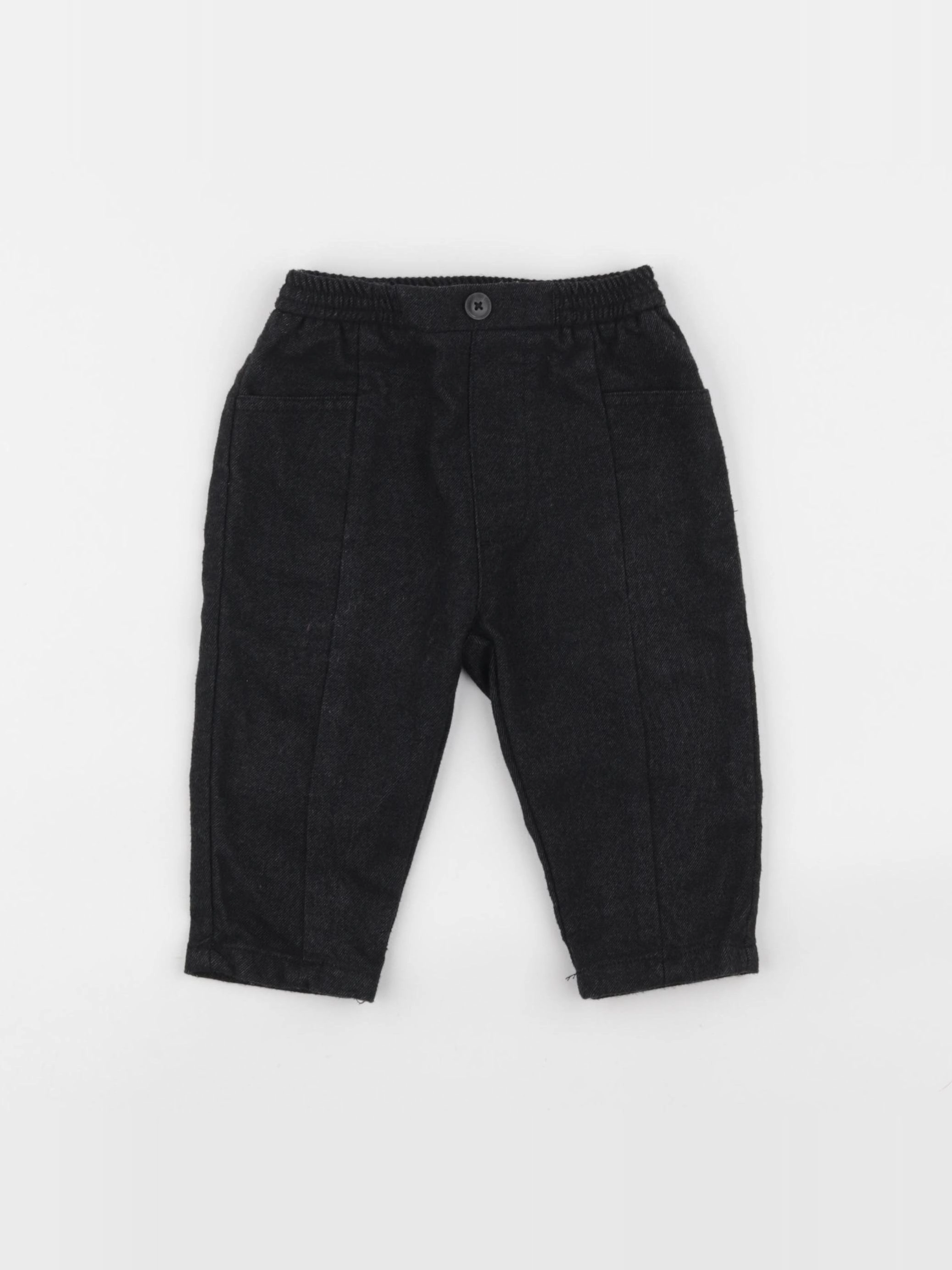 Zara - pantalon noir - 9/12 mois