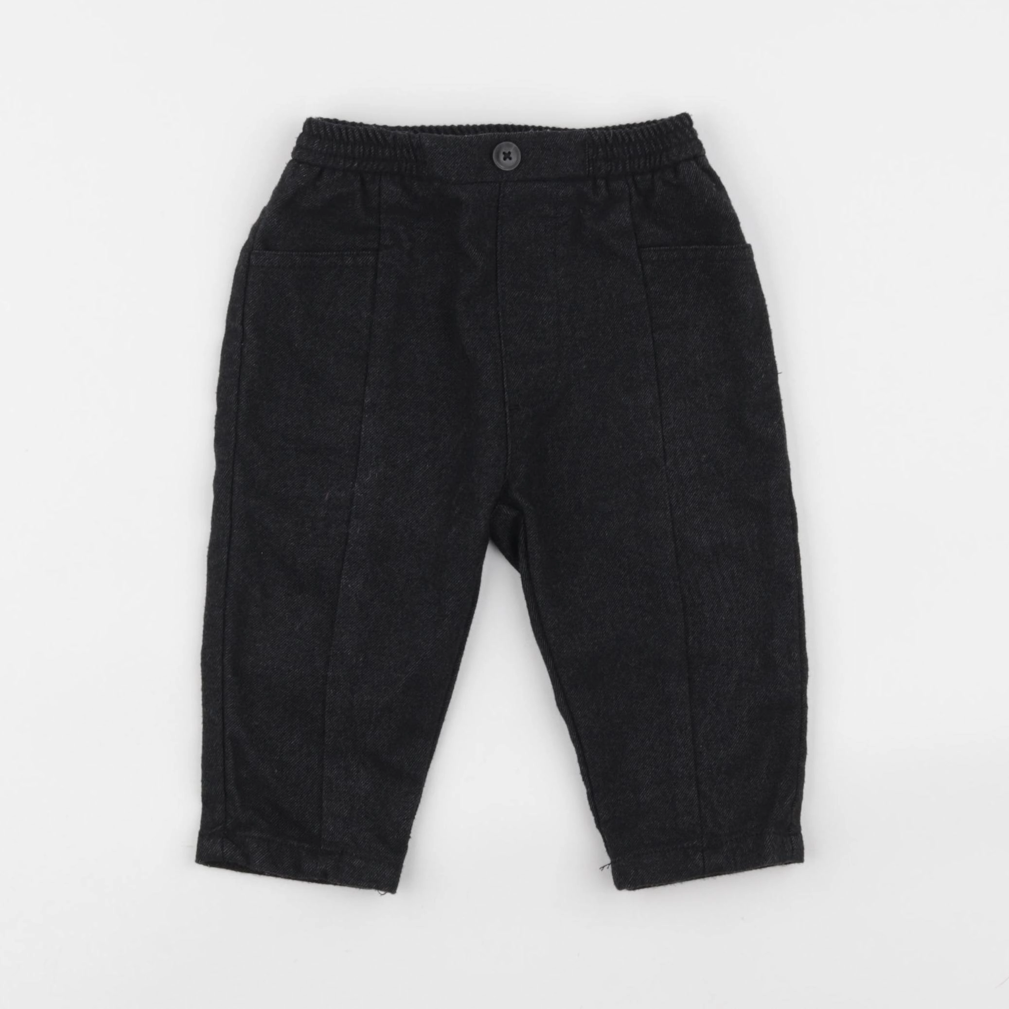 Zara - pantalon noir - 9/12 mois