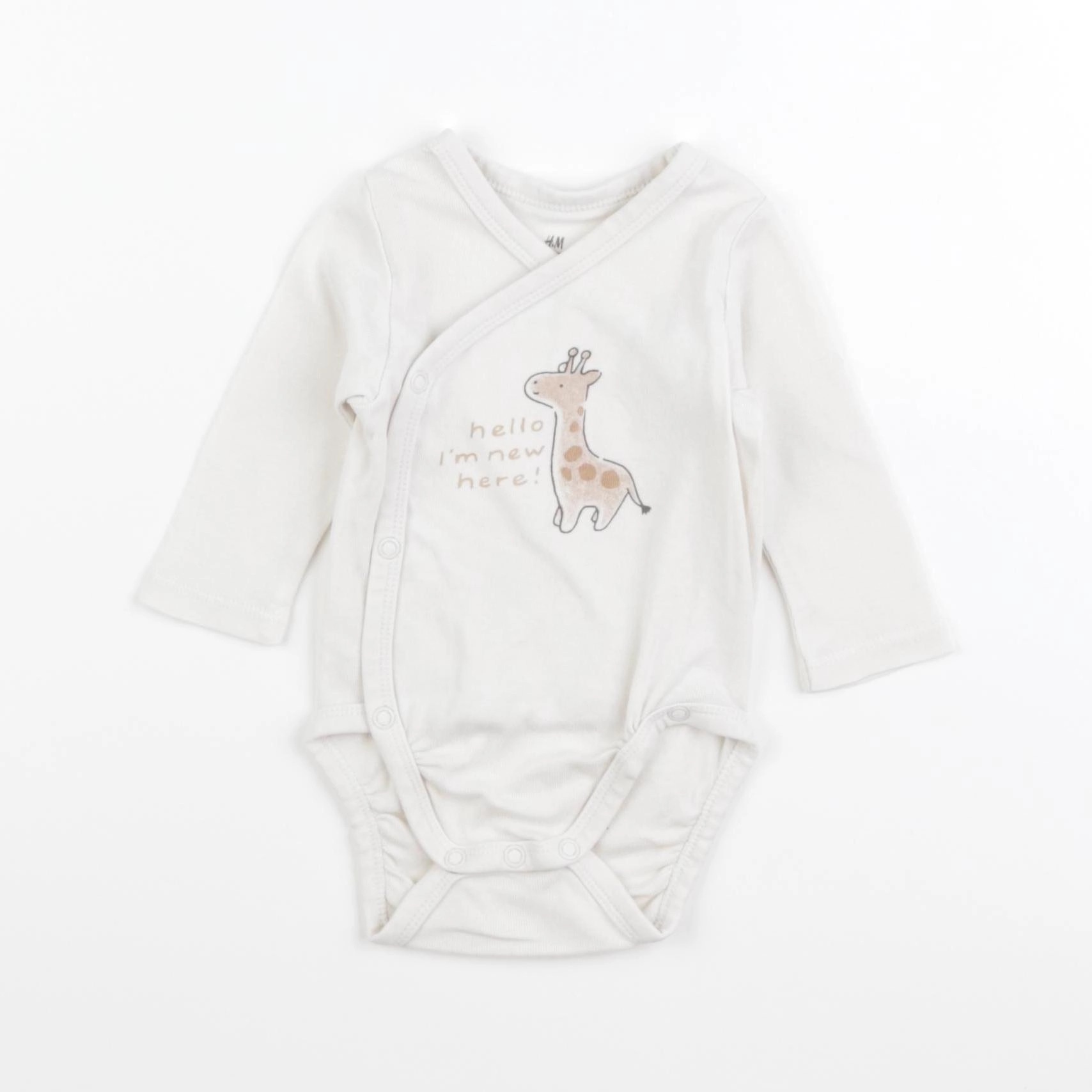 H&M - body beige - 1 mois