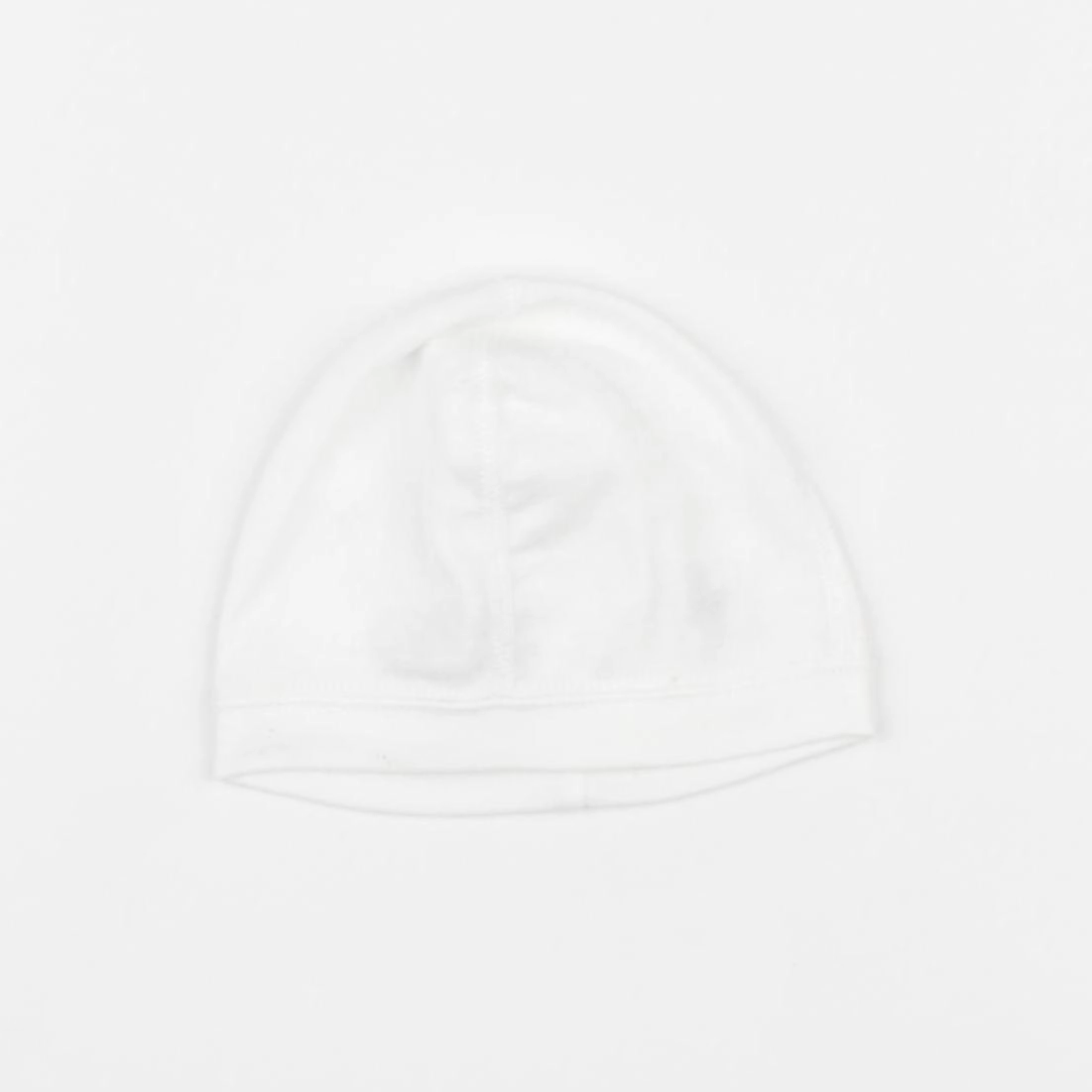 Petit Bateau - bonnet de naissance blanc - 3 mois