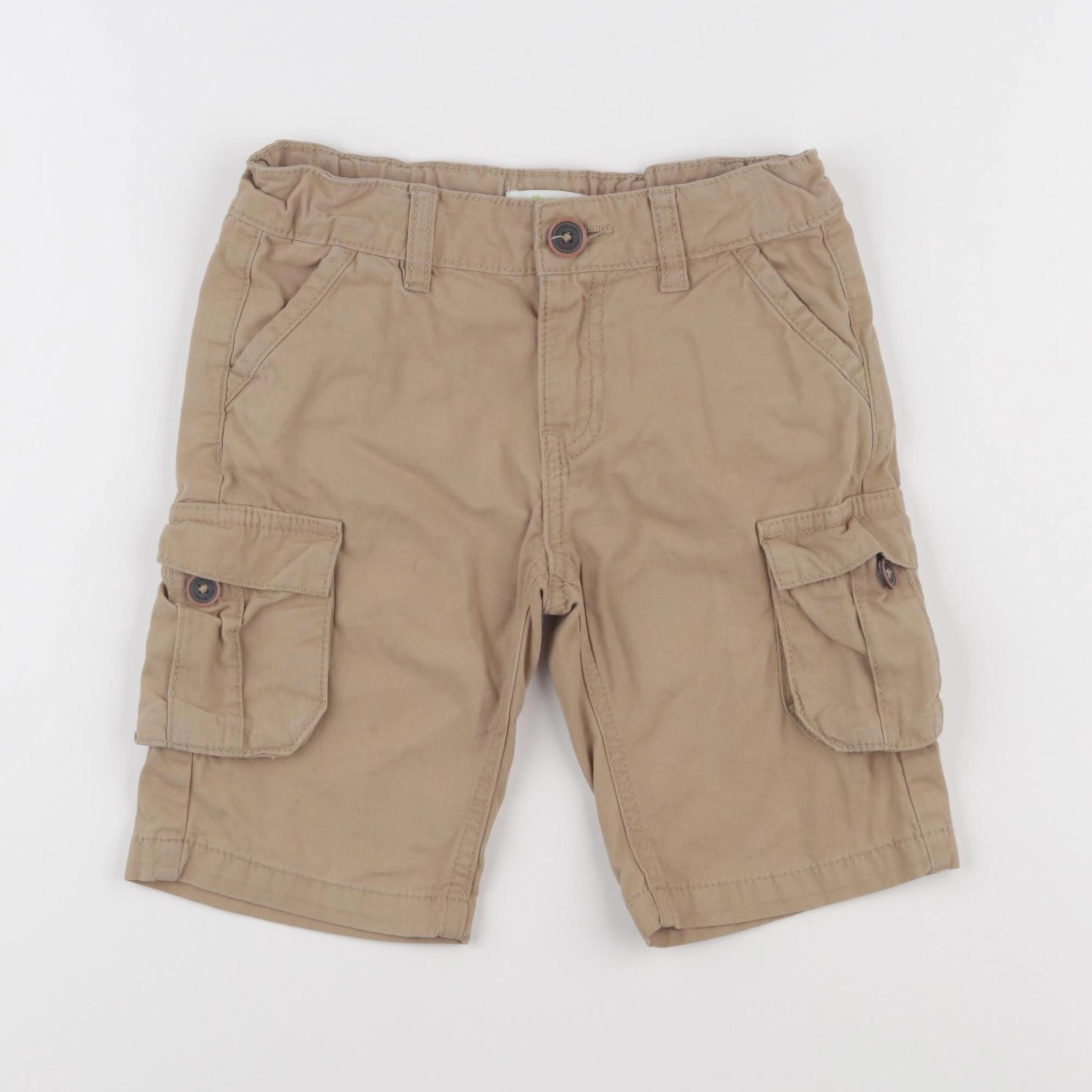 Vertbaudet - short beige - 5 ans