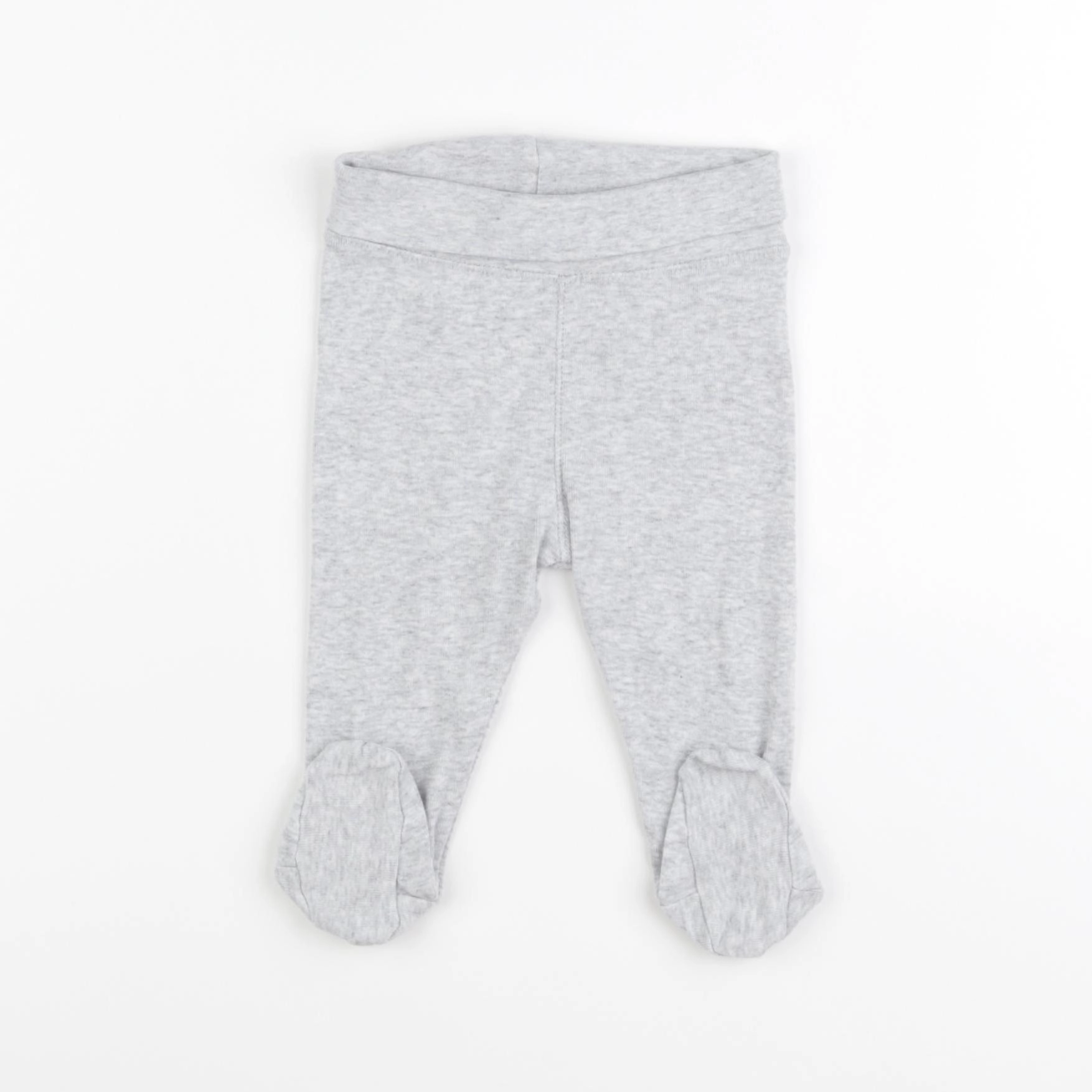 H&M - legging gris - 3 mois