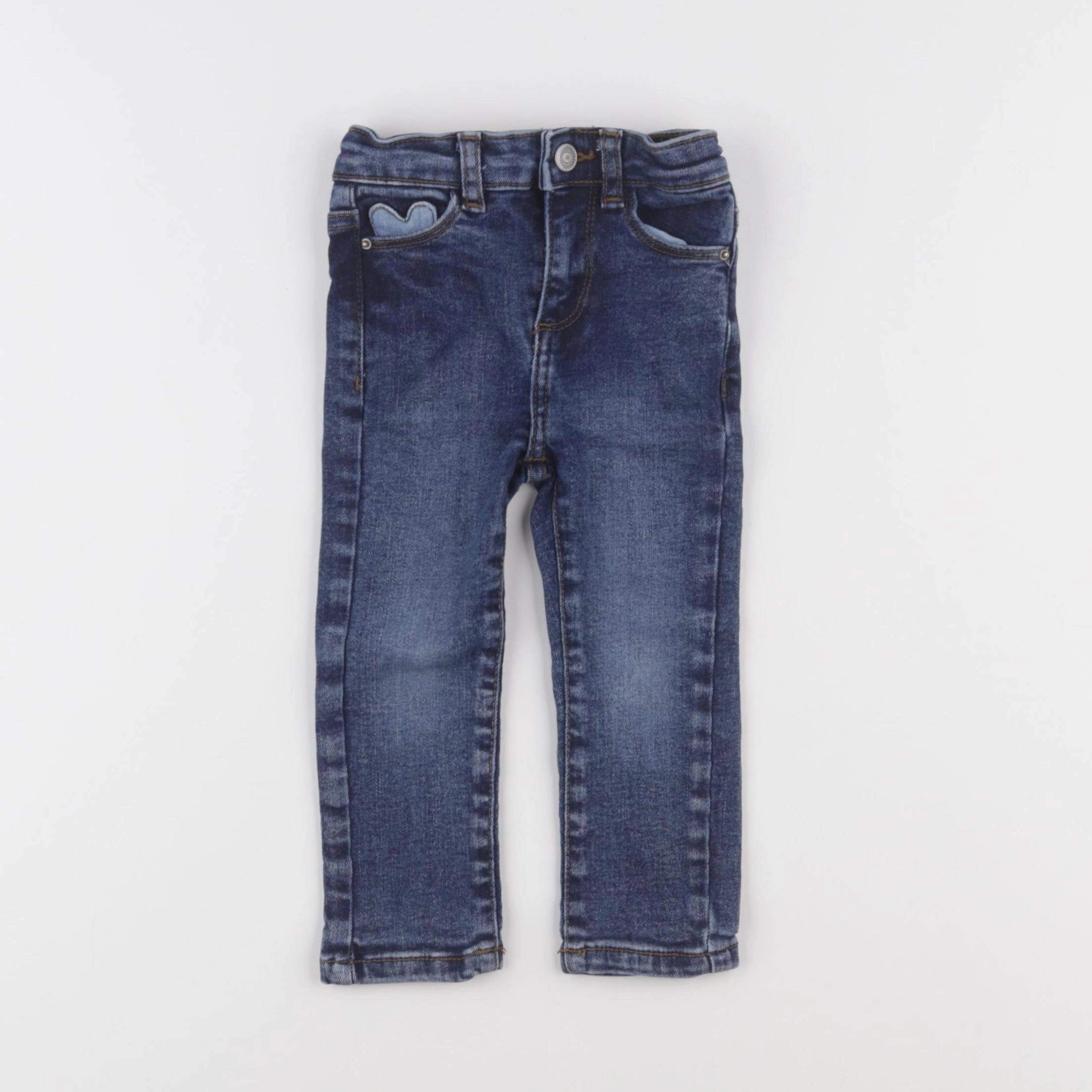 Vertbaudet - jean bleu - 2 ans