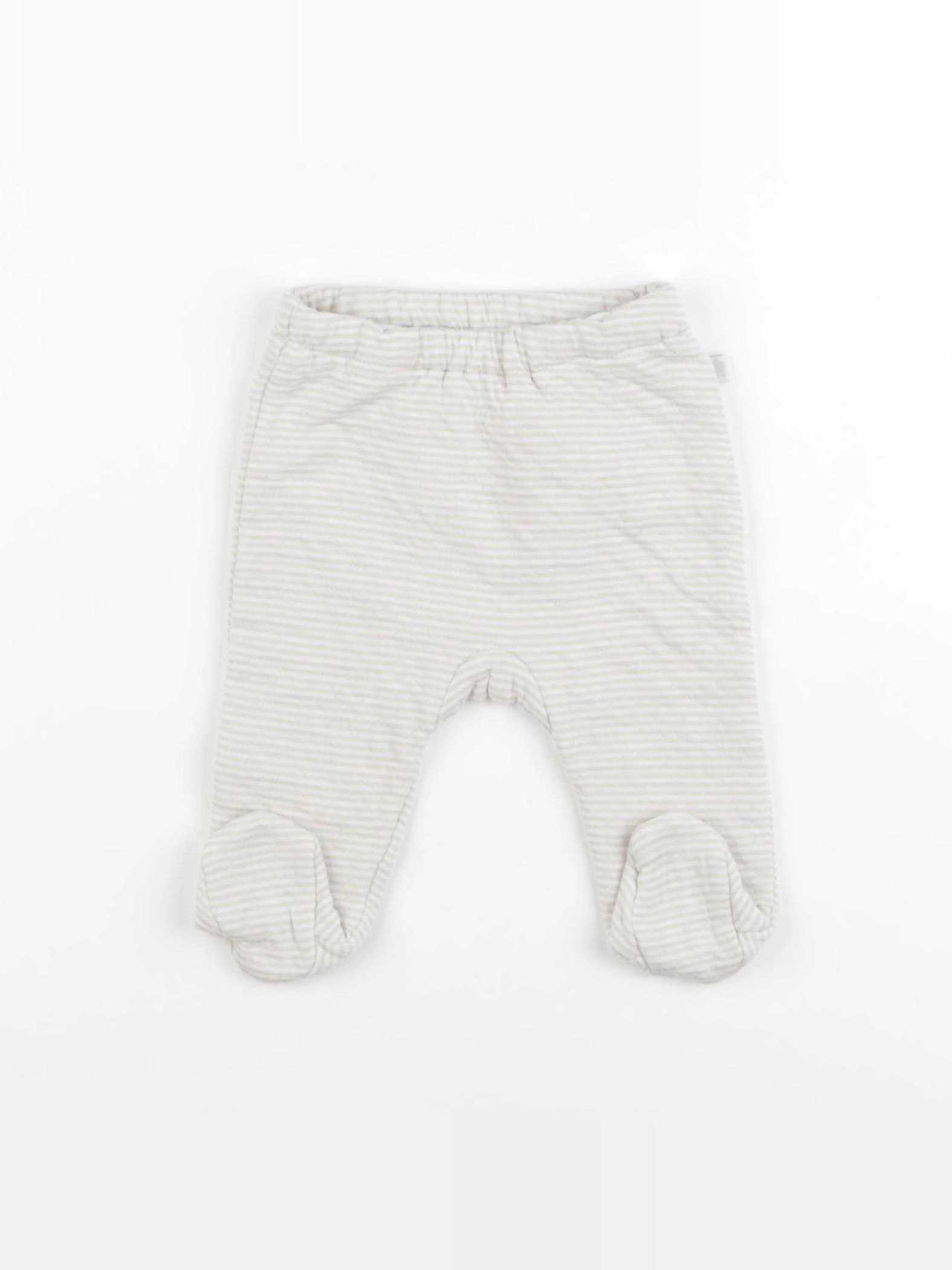 Tape à l'oeil - legging beige, blanc - 3 mois