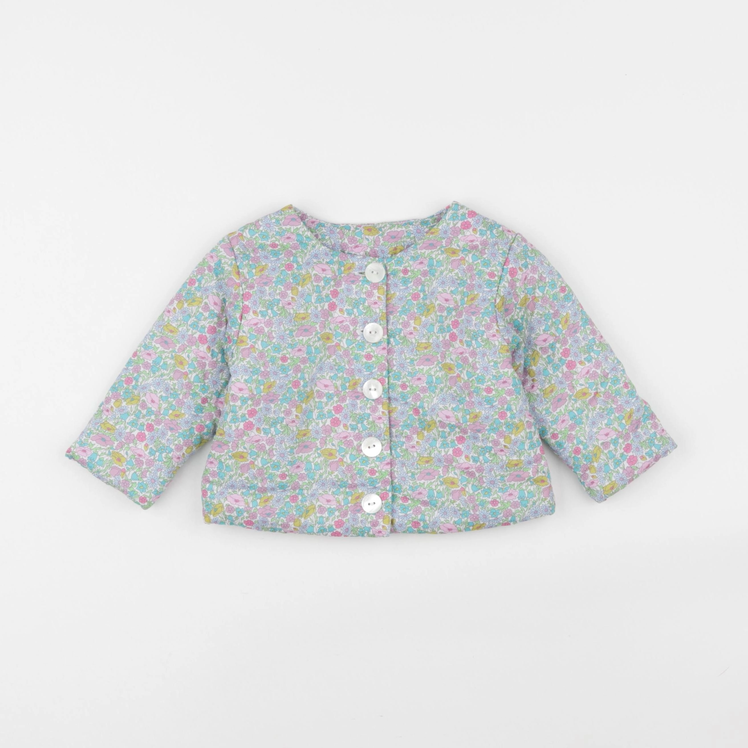 Jacadi - veste multicolore - 12 mois