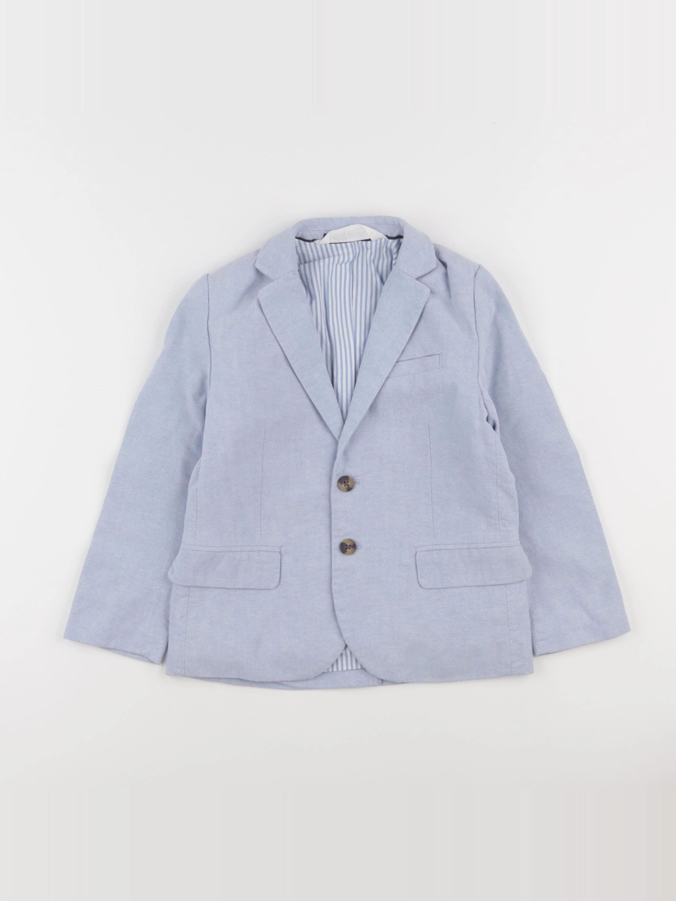 H&M - veste bleu - 5/6 ans