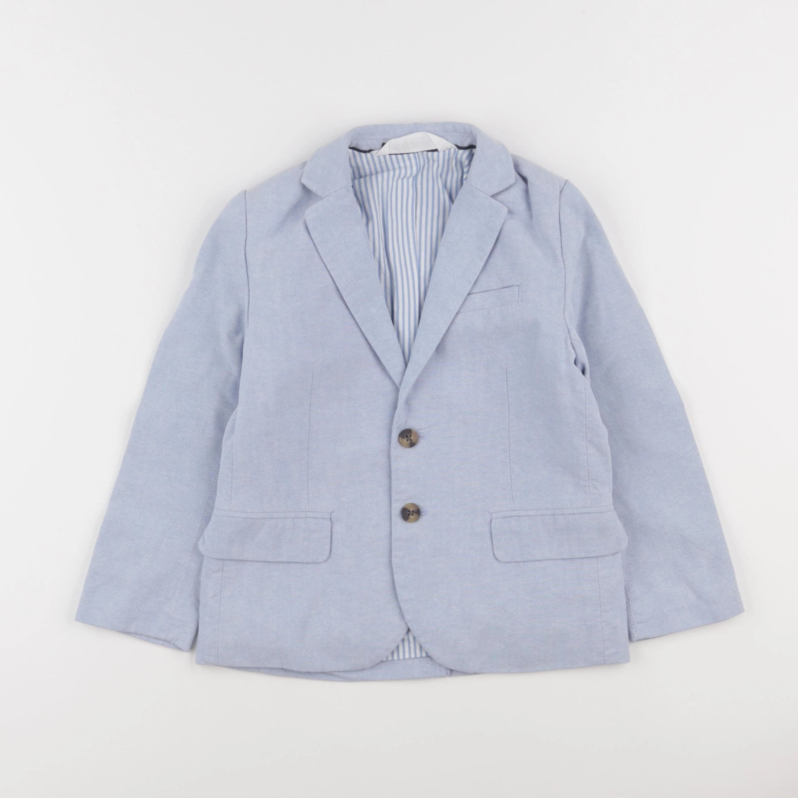 H&M - veste bleu - 5/6 ans