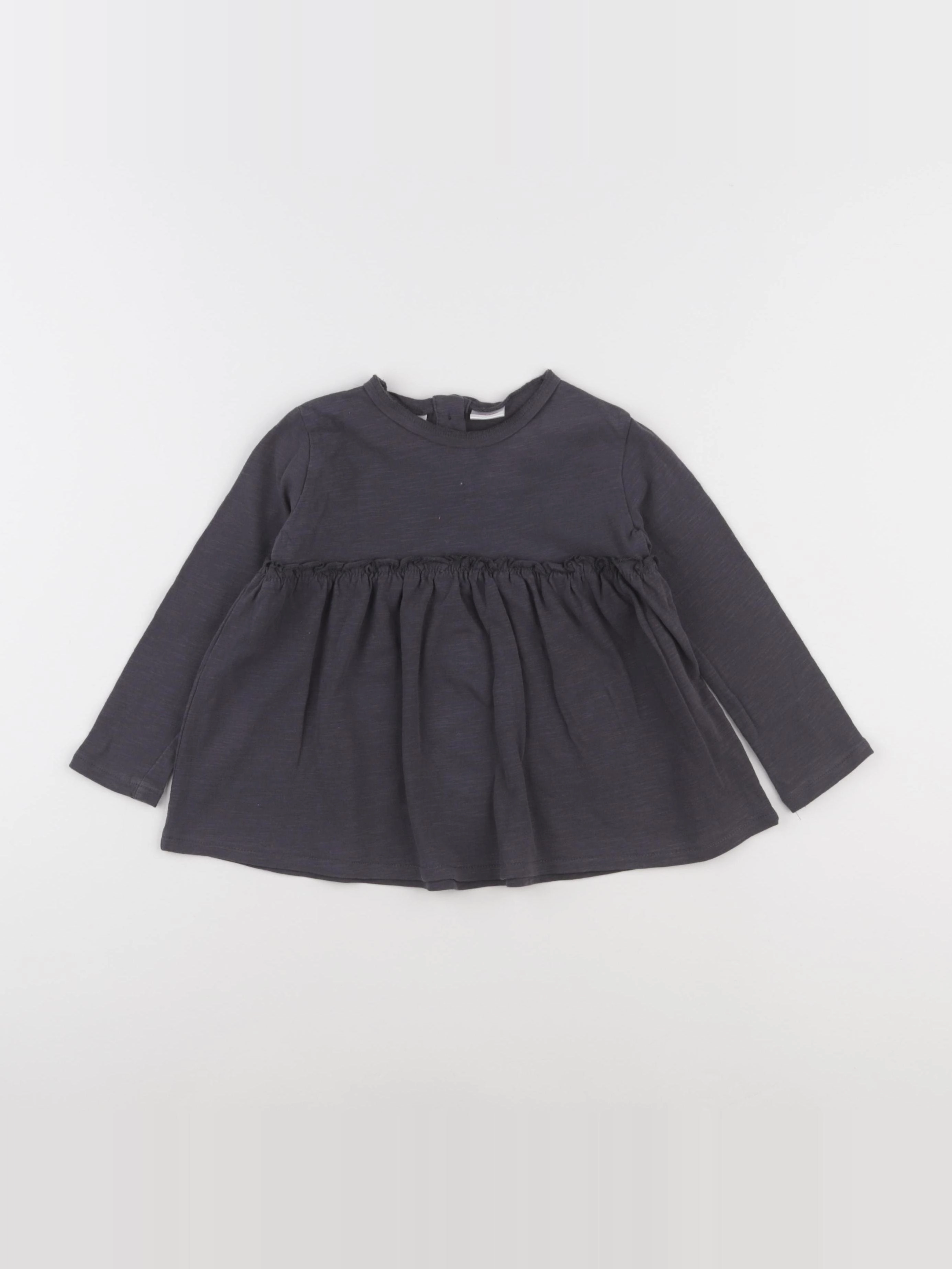 Zara - tee-shirt gris - 3/4 ans