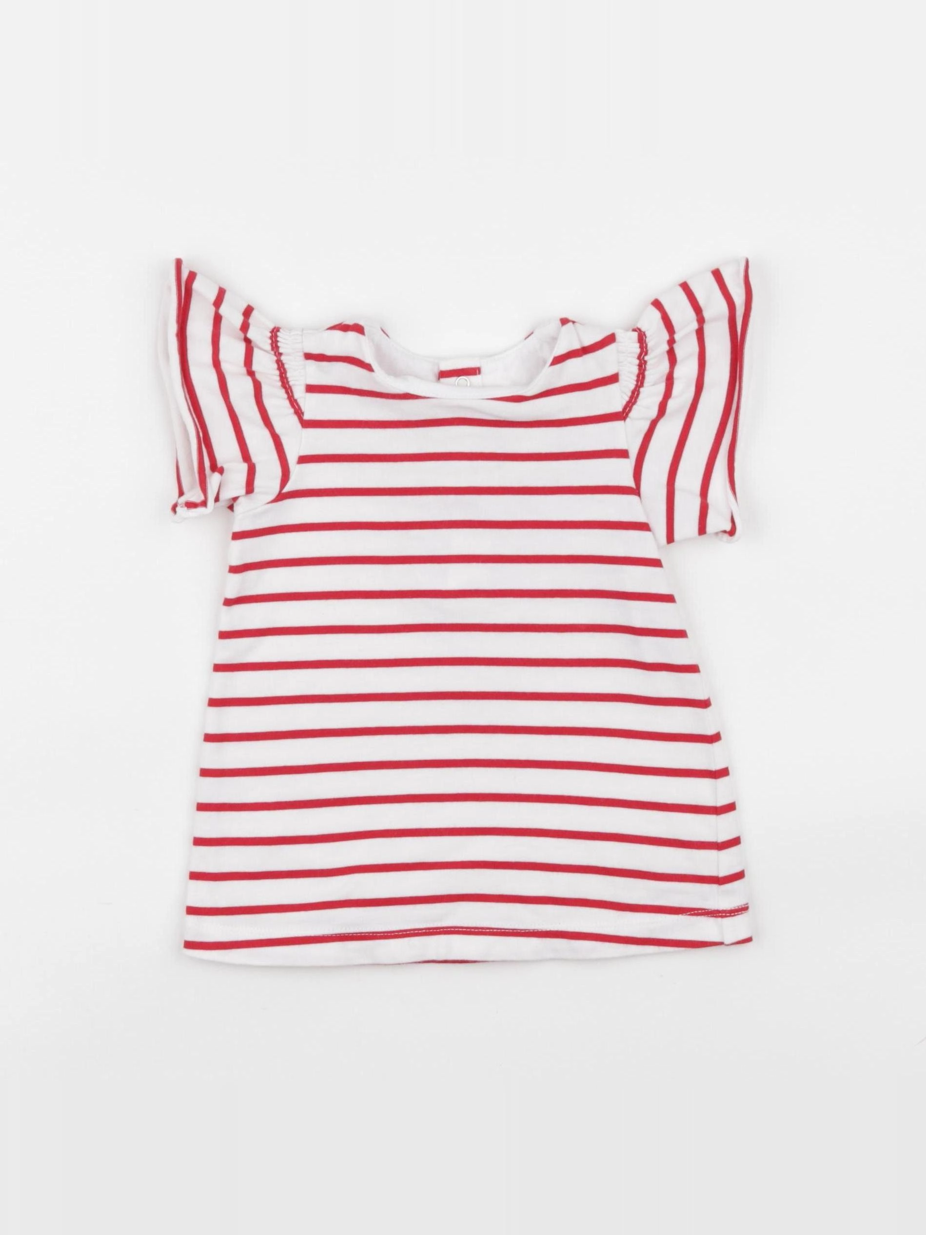 Jacadi - robe blanc, rouge - 6 mois
