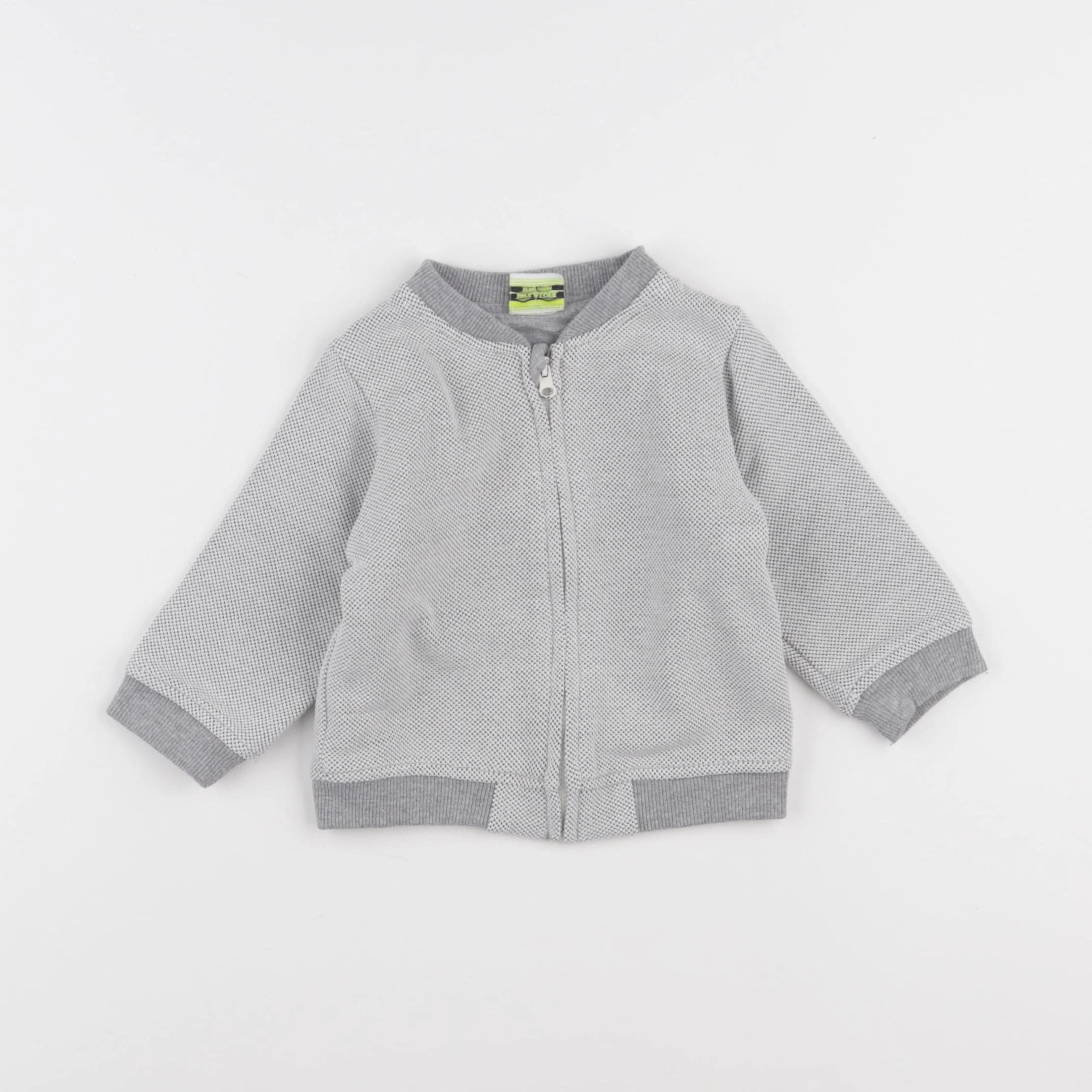 Tape à l'oeil - sweat gris - 12 mois