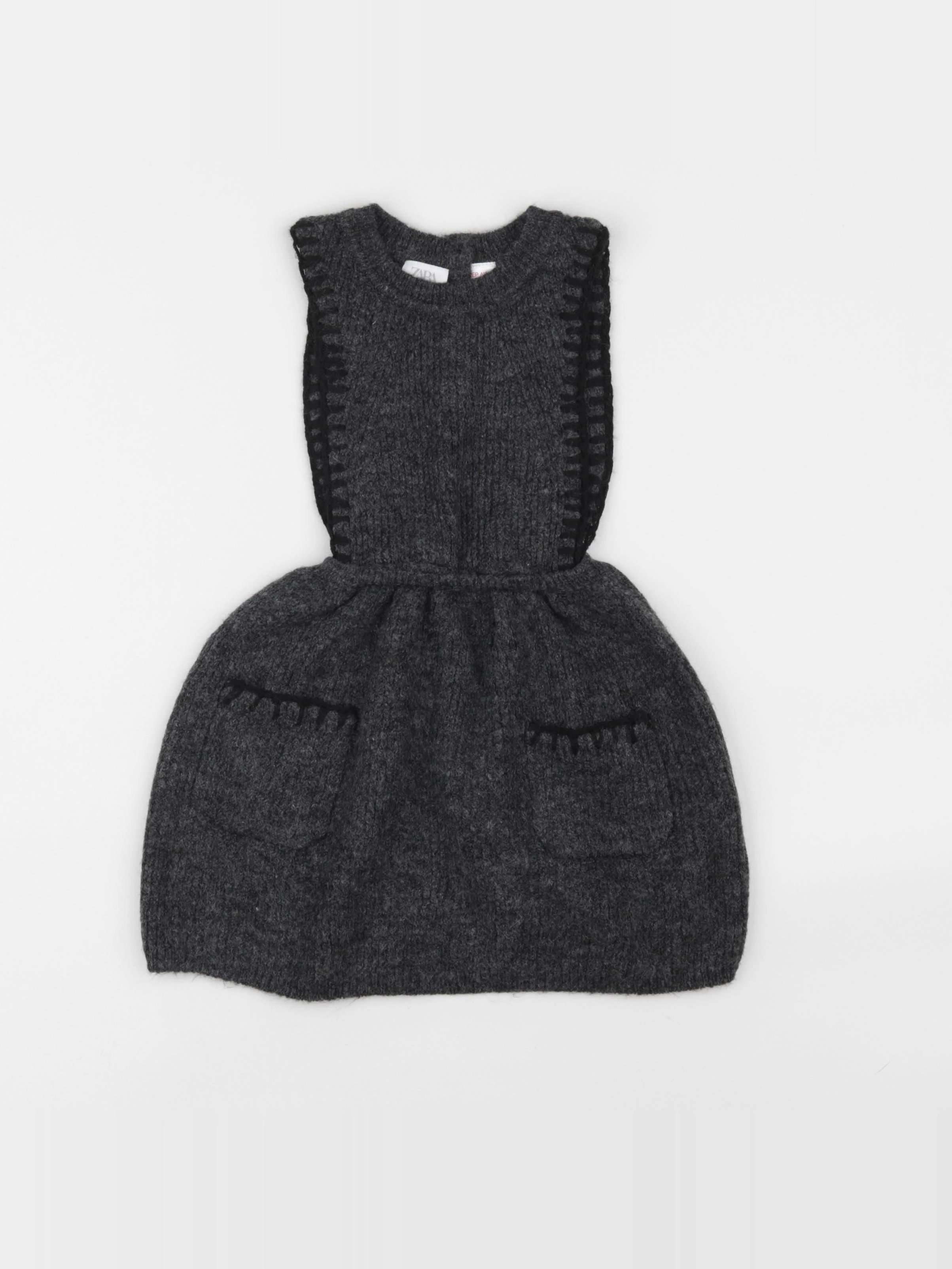 Zara - robe gris - 3 ans