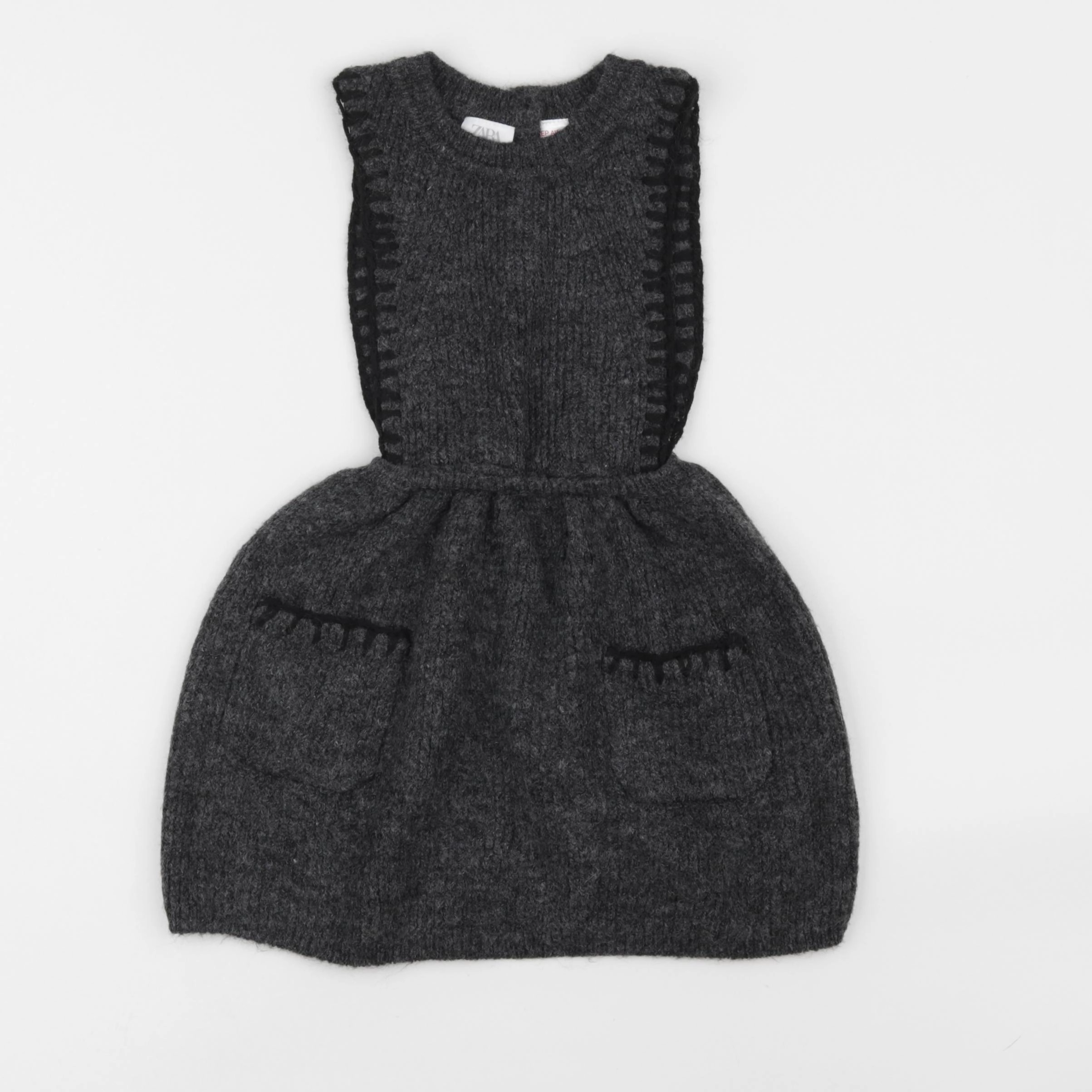 Zara - robe gris - 3 ans
