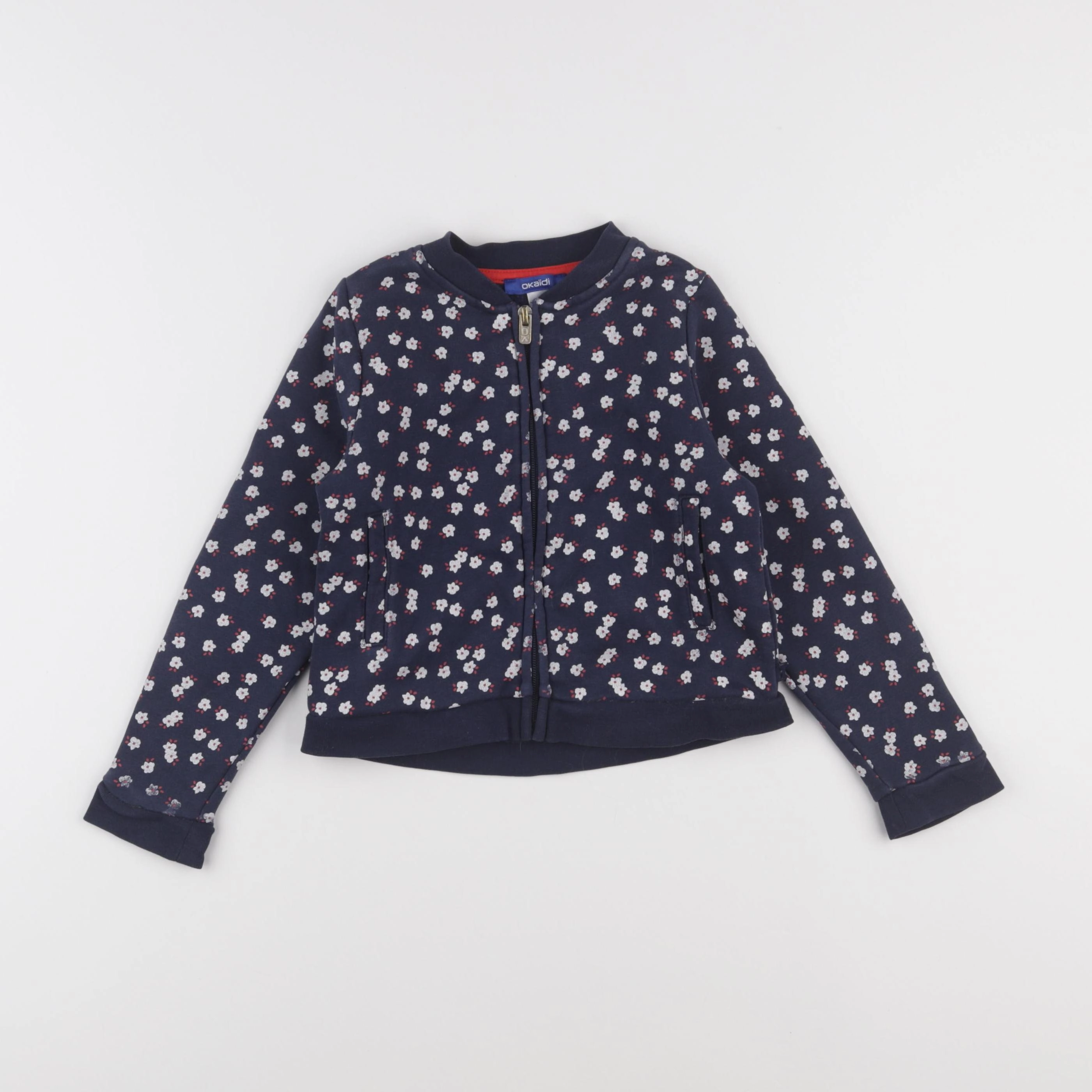 Okaidi - veste bleu - 4 ans