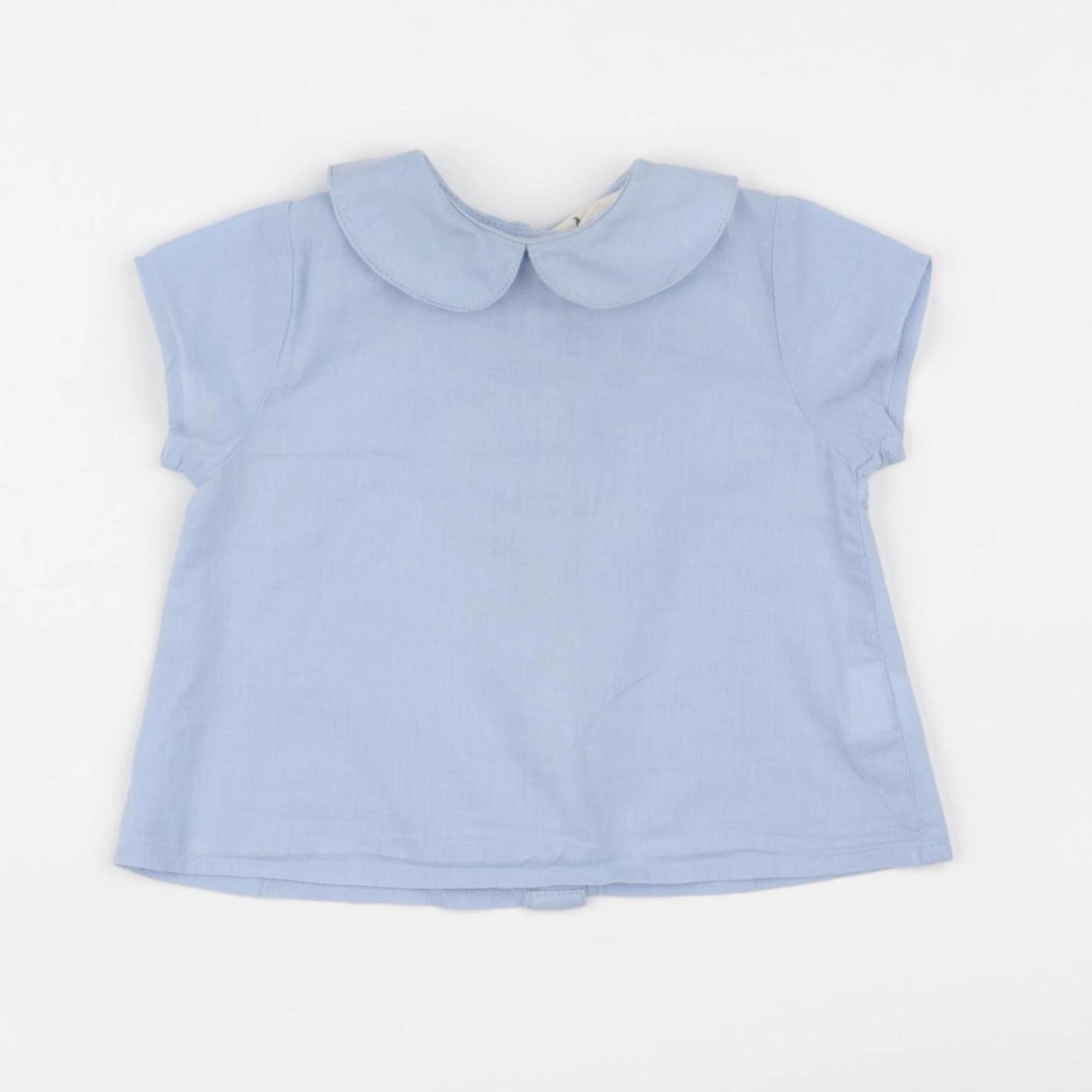 Nicoli - blouse bleu - 3/6 mois