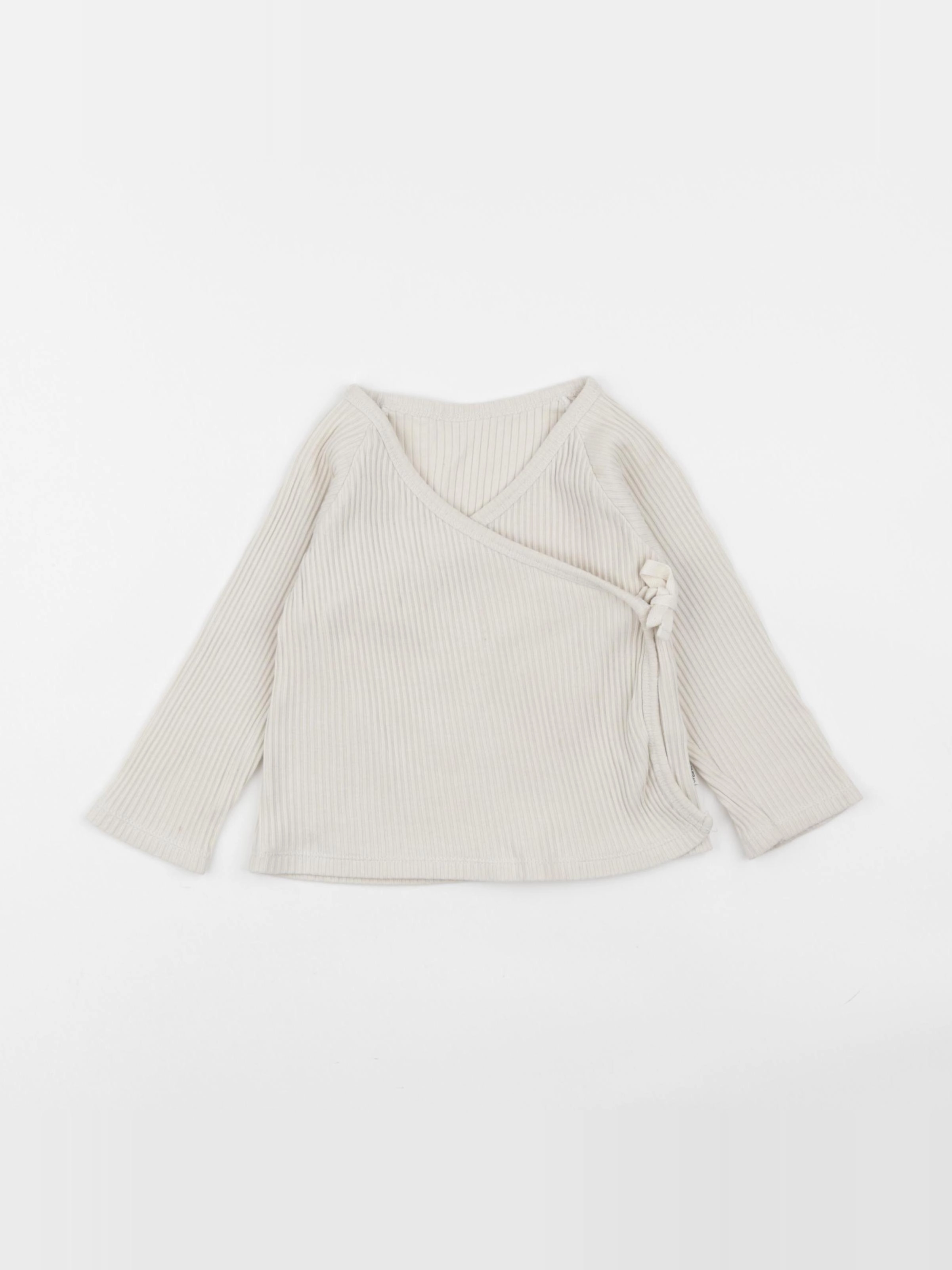 Poudre Organic - tee-shirt beige - 12 mois