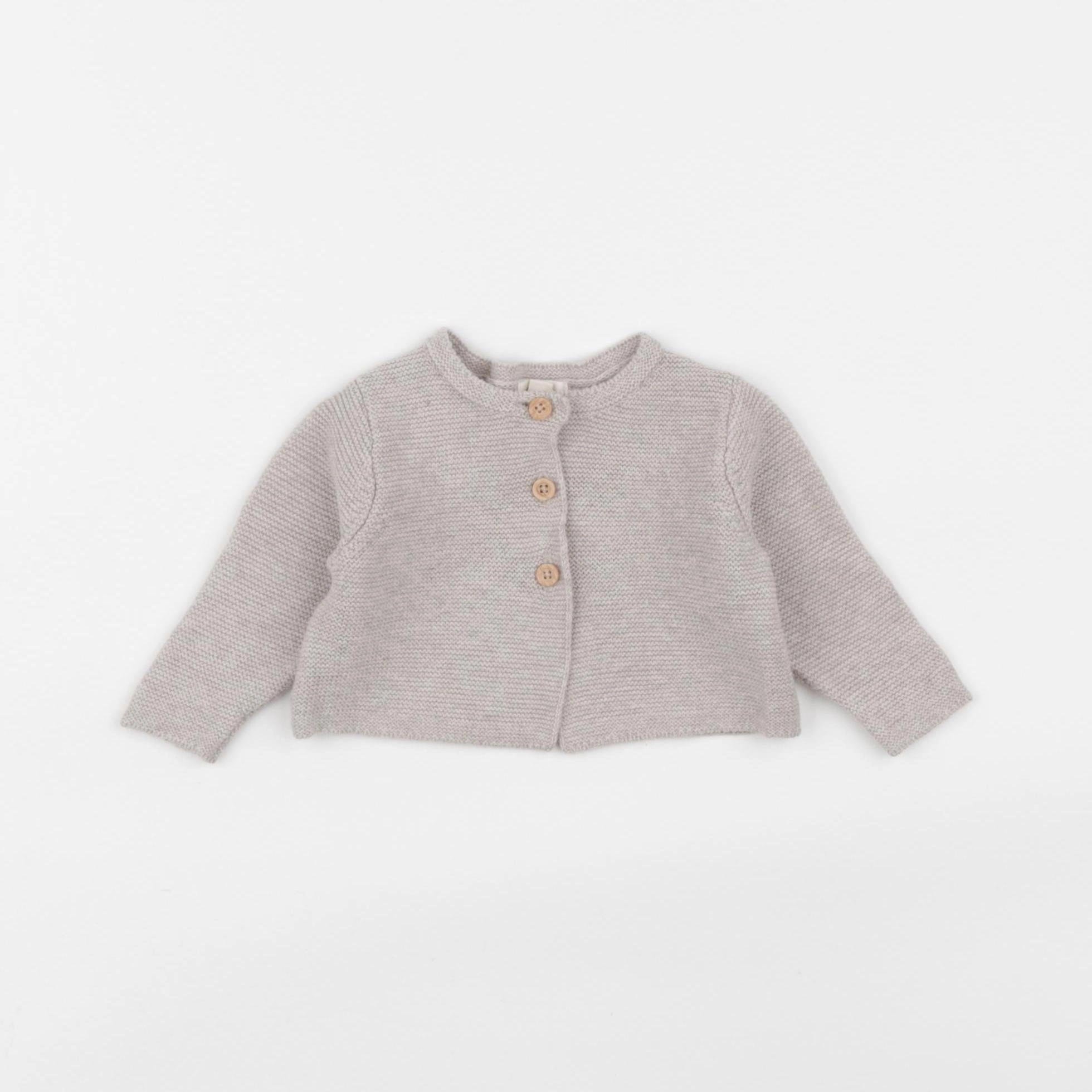 Gocco - gilet beige - 1/3 mois