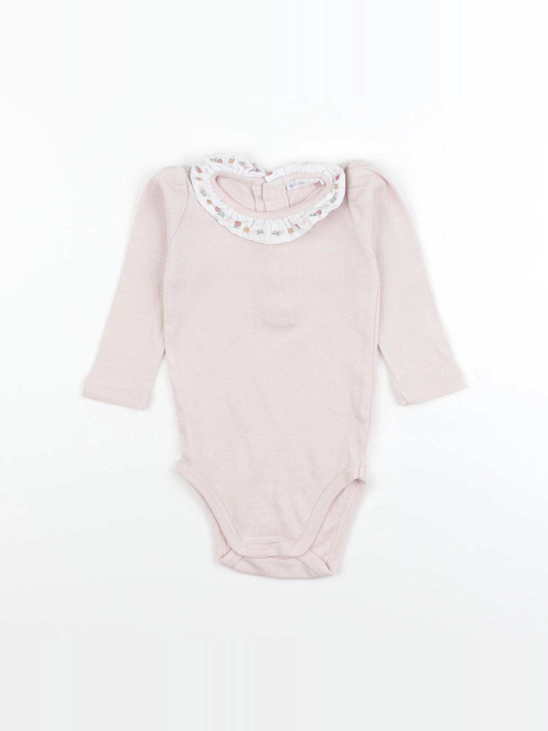 Boutchou - body à col rose - 6 mois