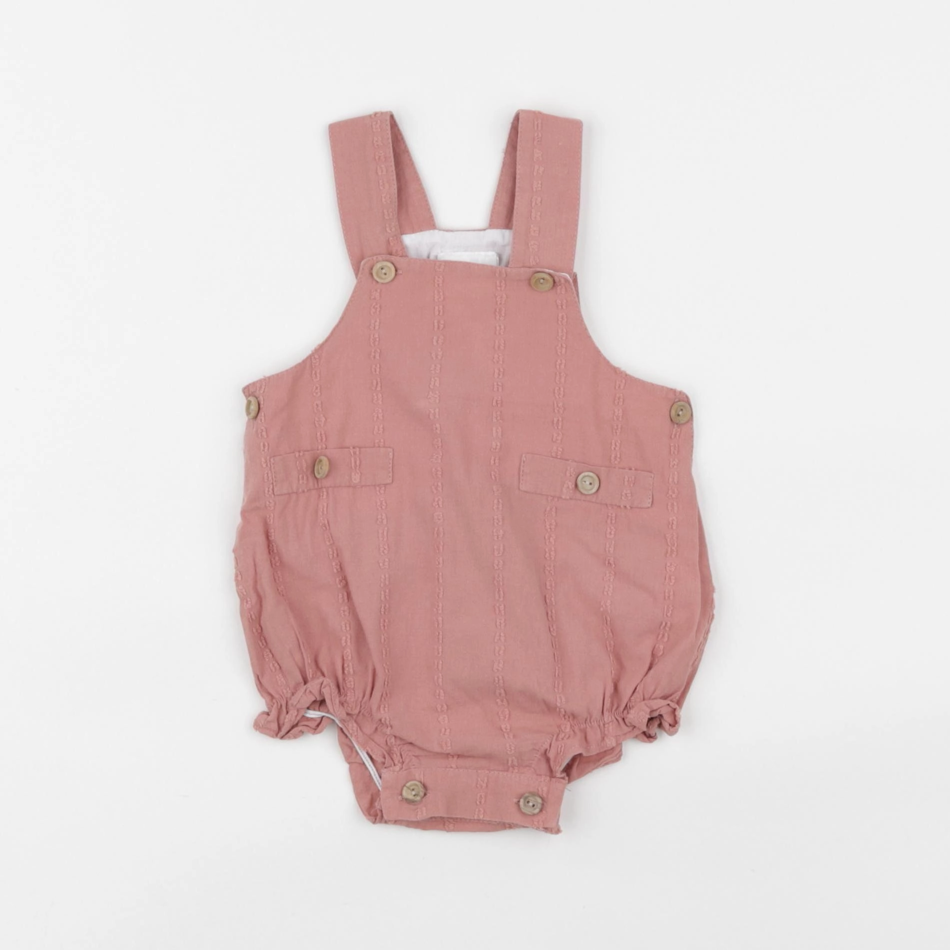 Dona Carmen - salopette rose - 3 mois