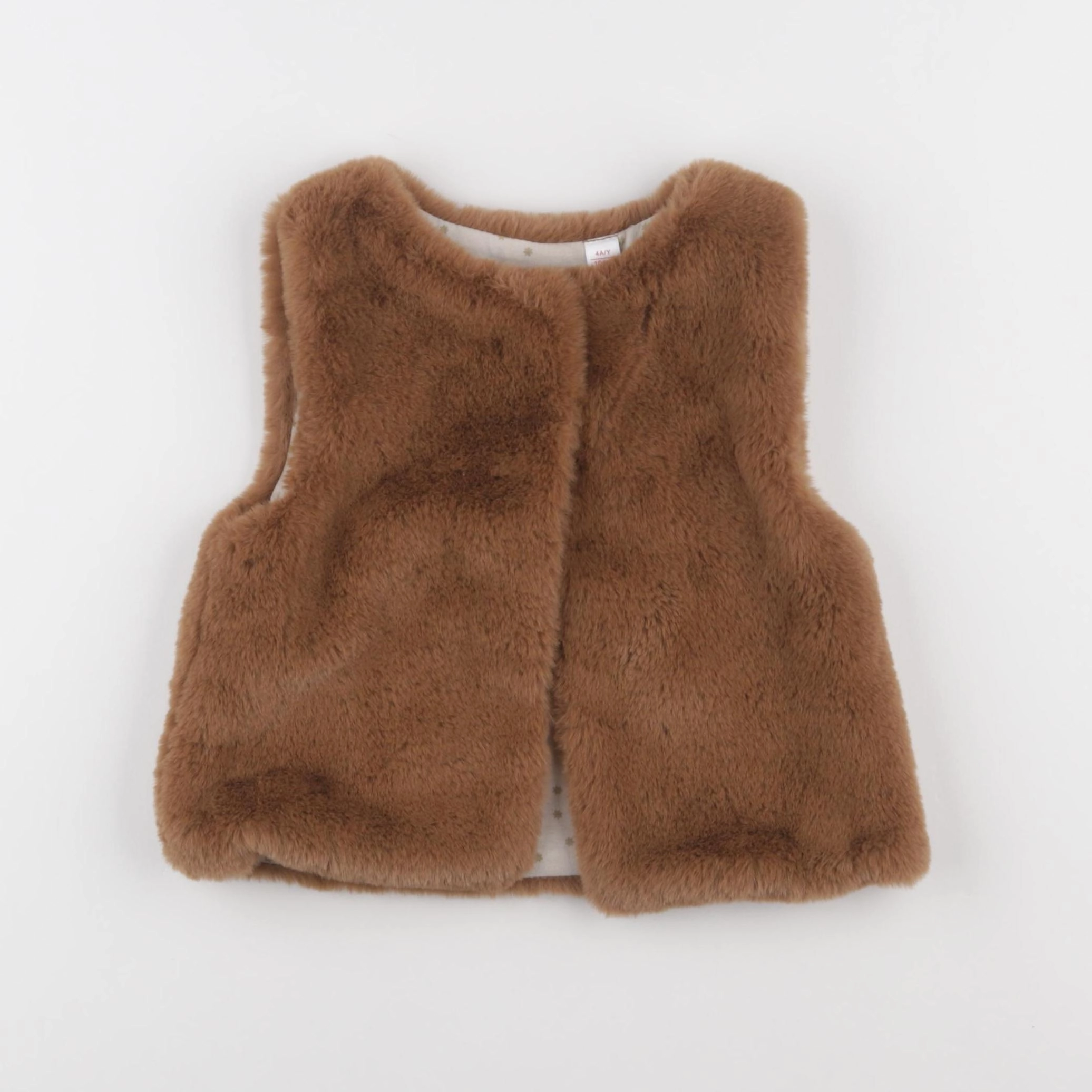 Okaidi - gilet marron - 4 ans