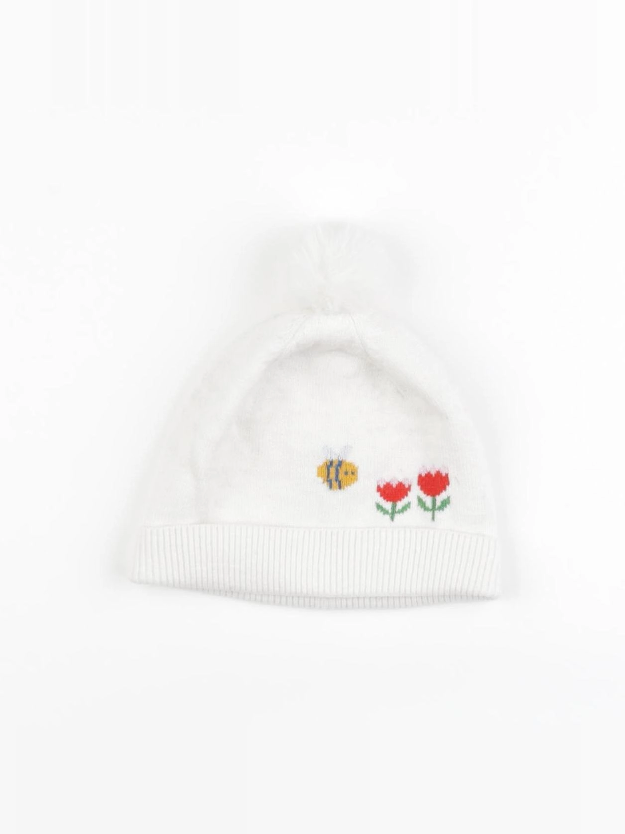 Jacadi - bonnet blanc - 18/24 mois