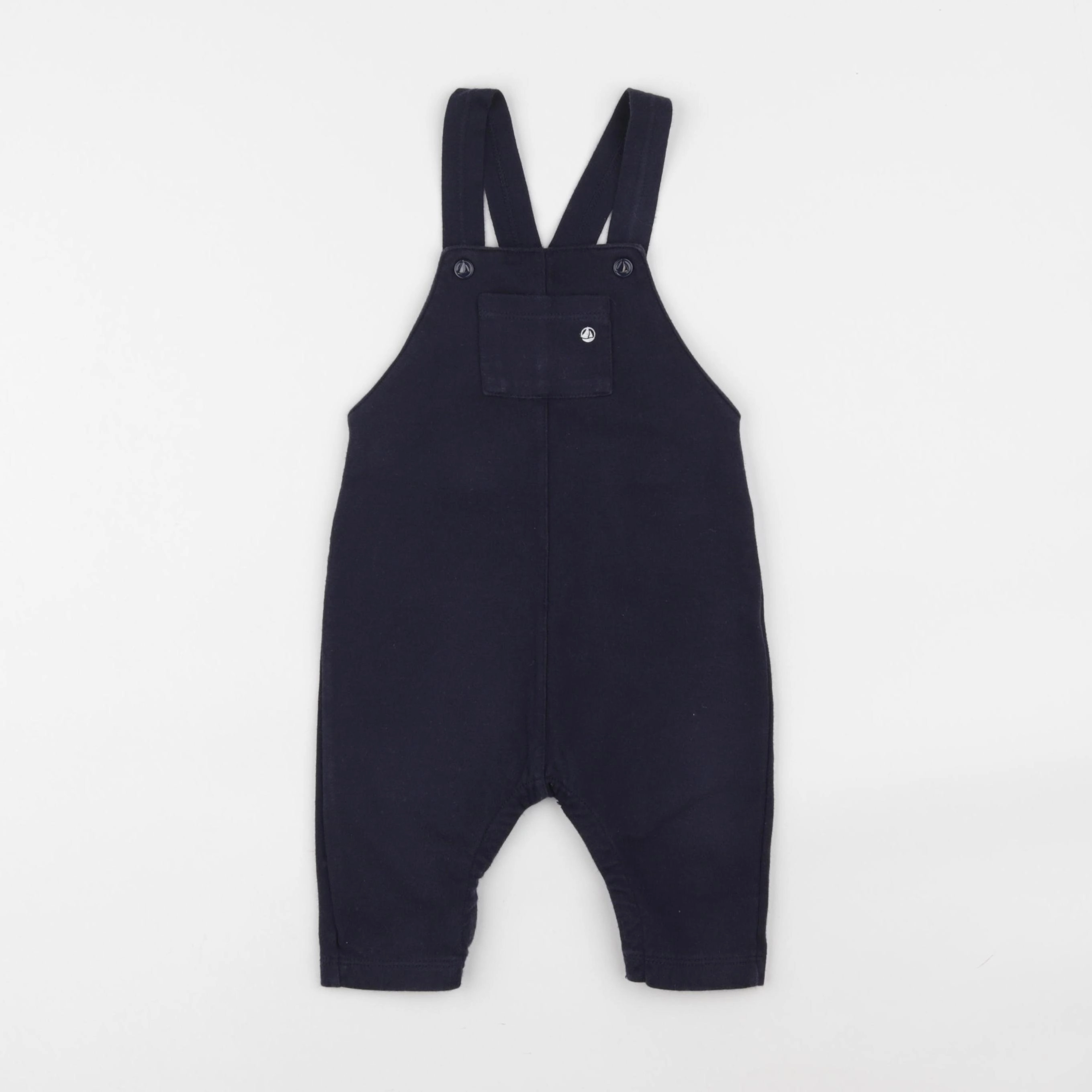 Petit Bateau - salopette bleu - 12 mois