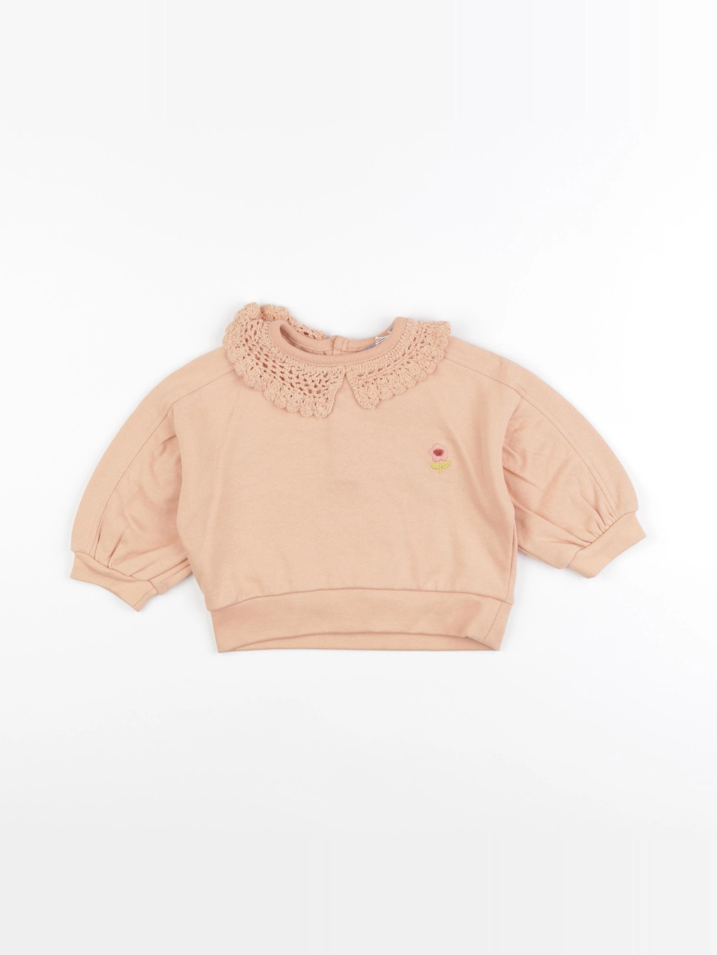 Boutchou - sweat orange - 9 mois