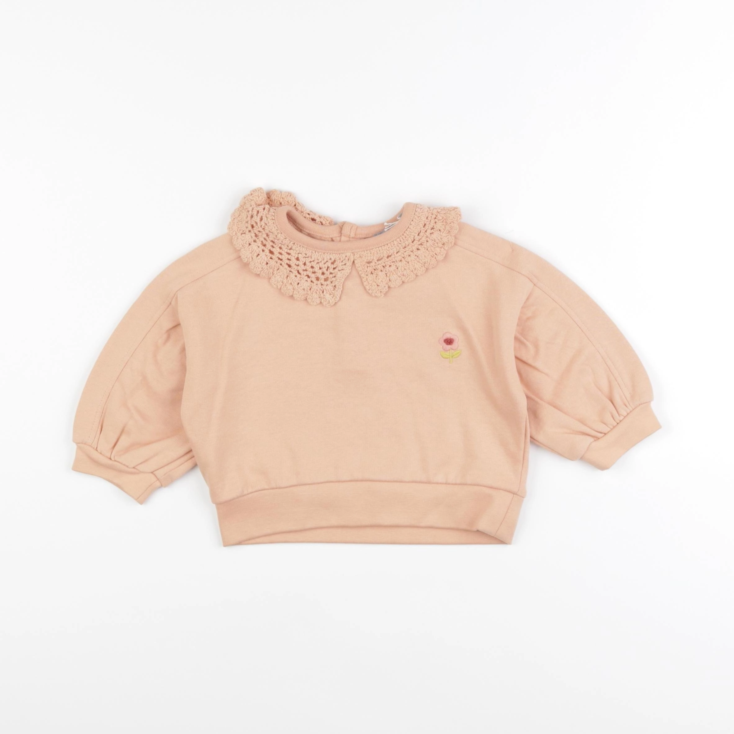 Boutchou - sweat orange - 9 mois
