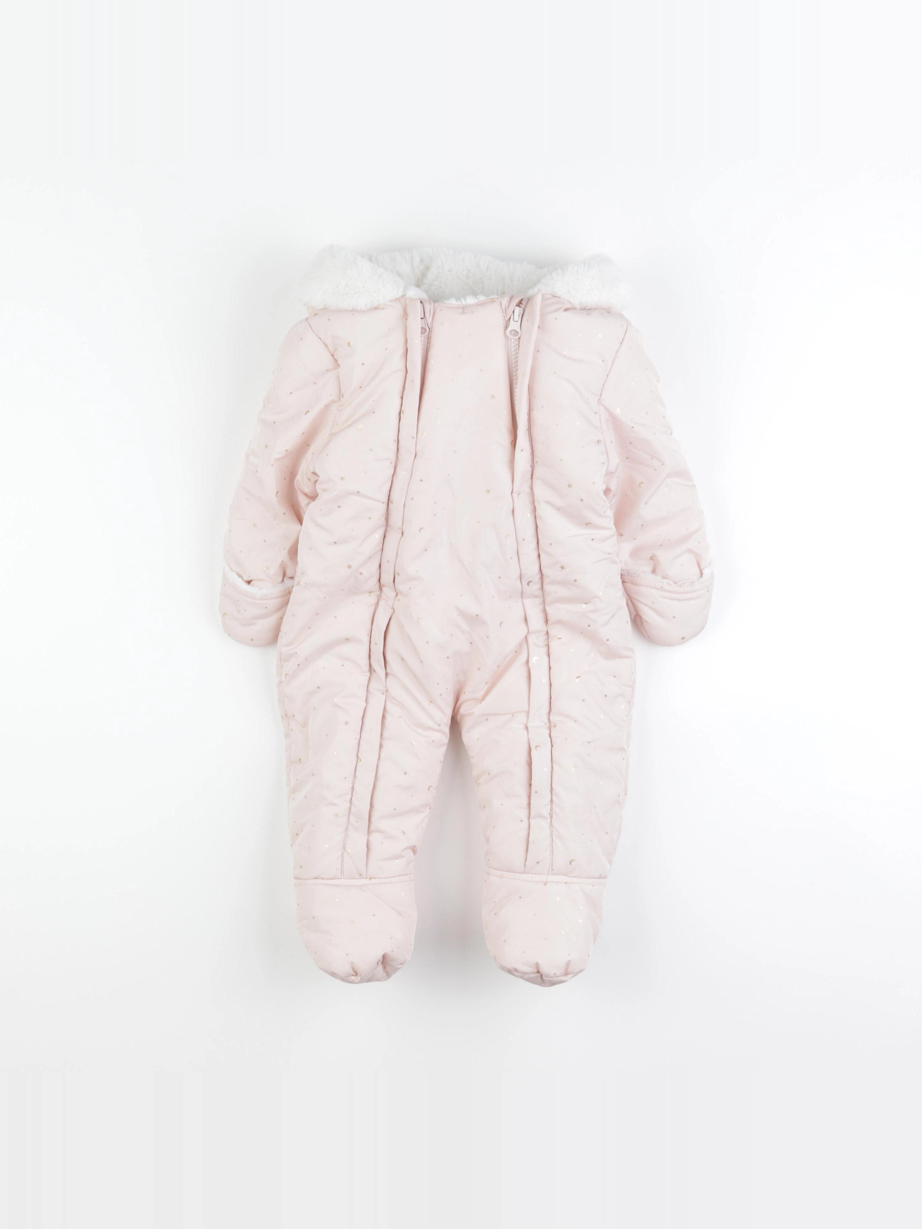 Vertbaudet - combi-pilote rose - 9 mois
