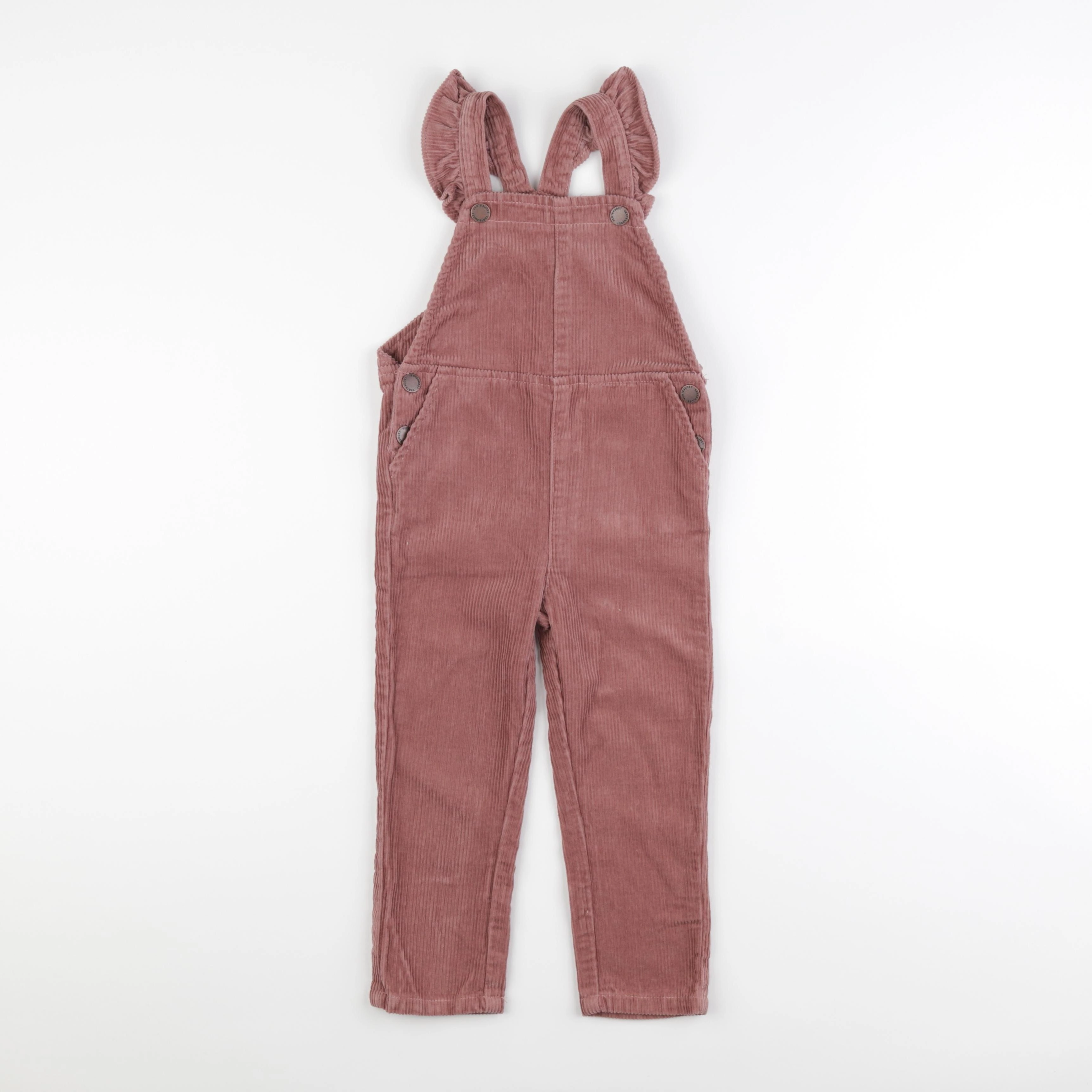 Vertbaudet - salopette marron - 4 ans
