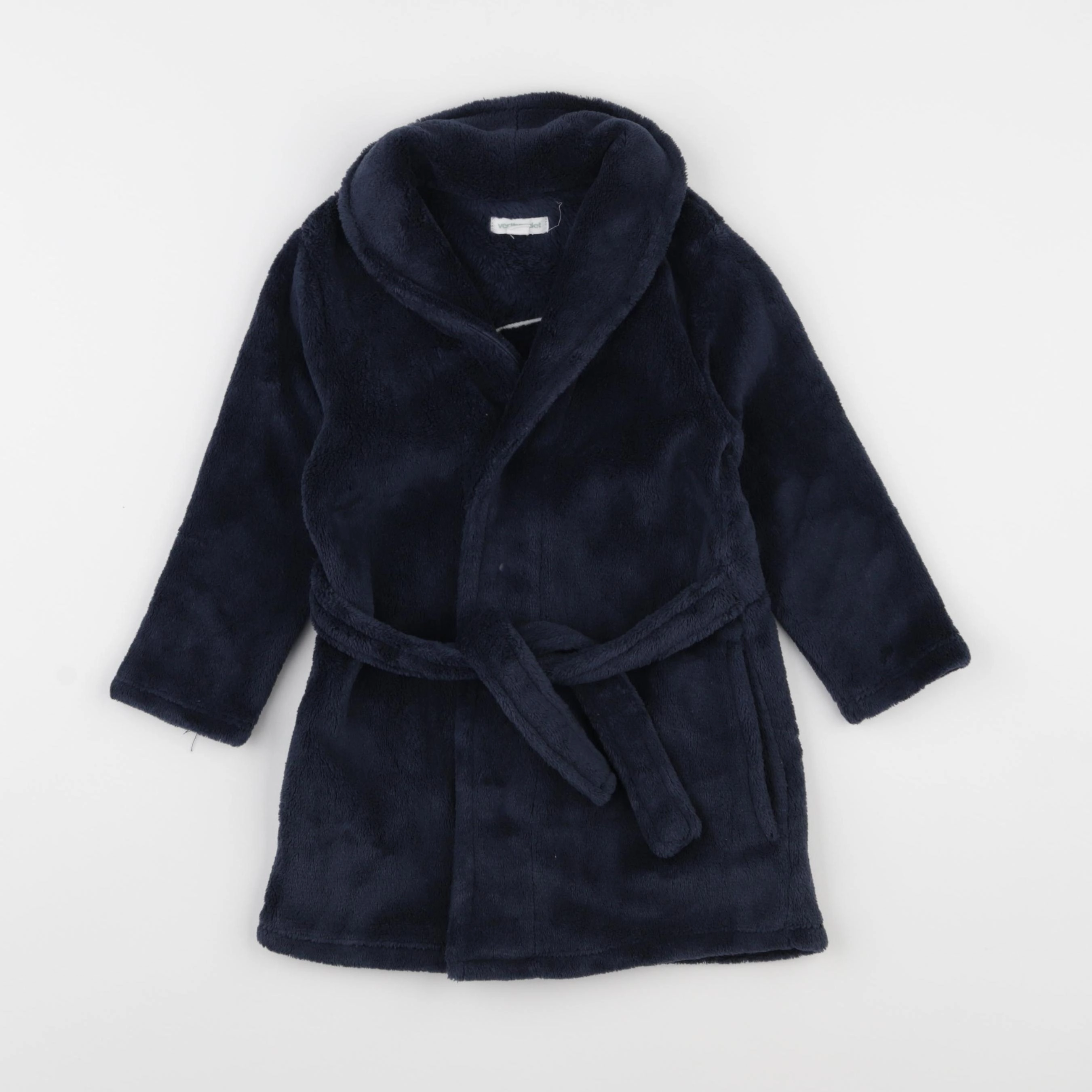 Vertbaudet - robe de chambre imprimé dos bleu - 3 ans