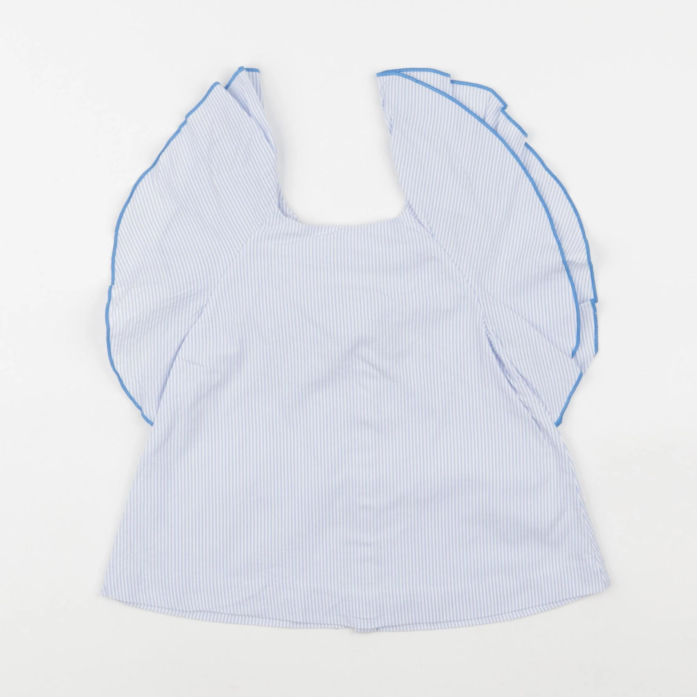 Jacadi - blouse blanc, bleu - 4 ans