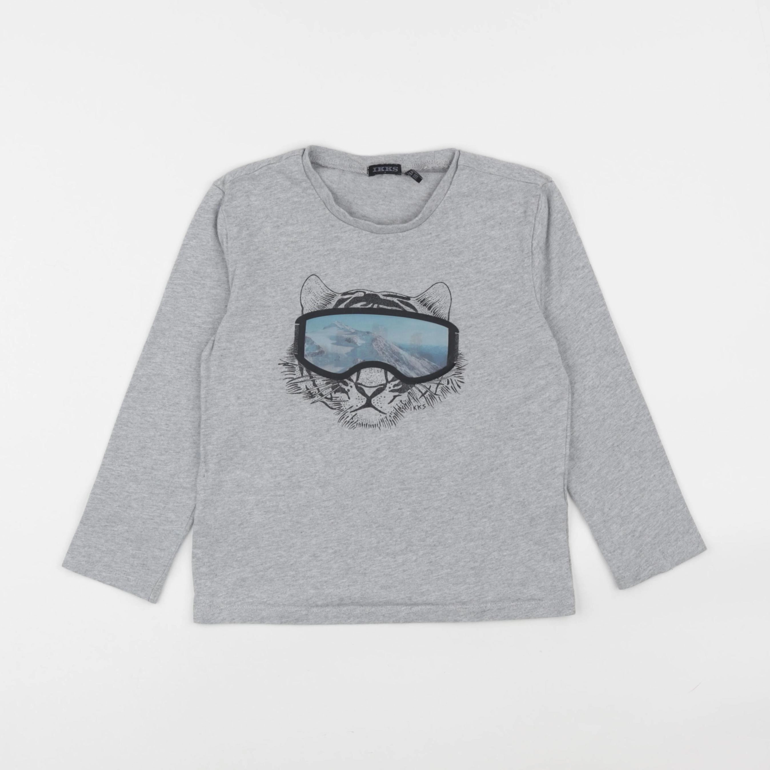 IKKS - tee-shirt gris - 6 ans