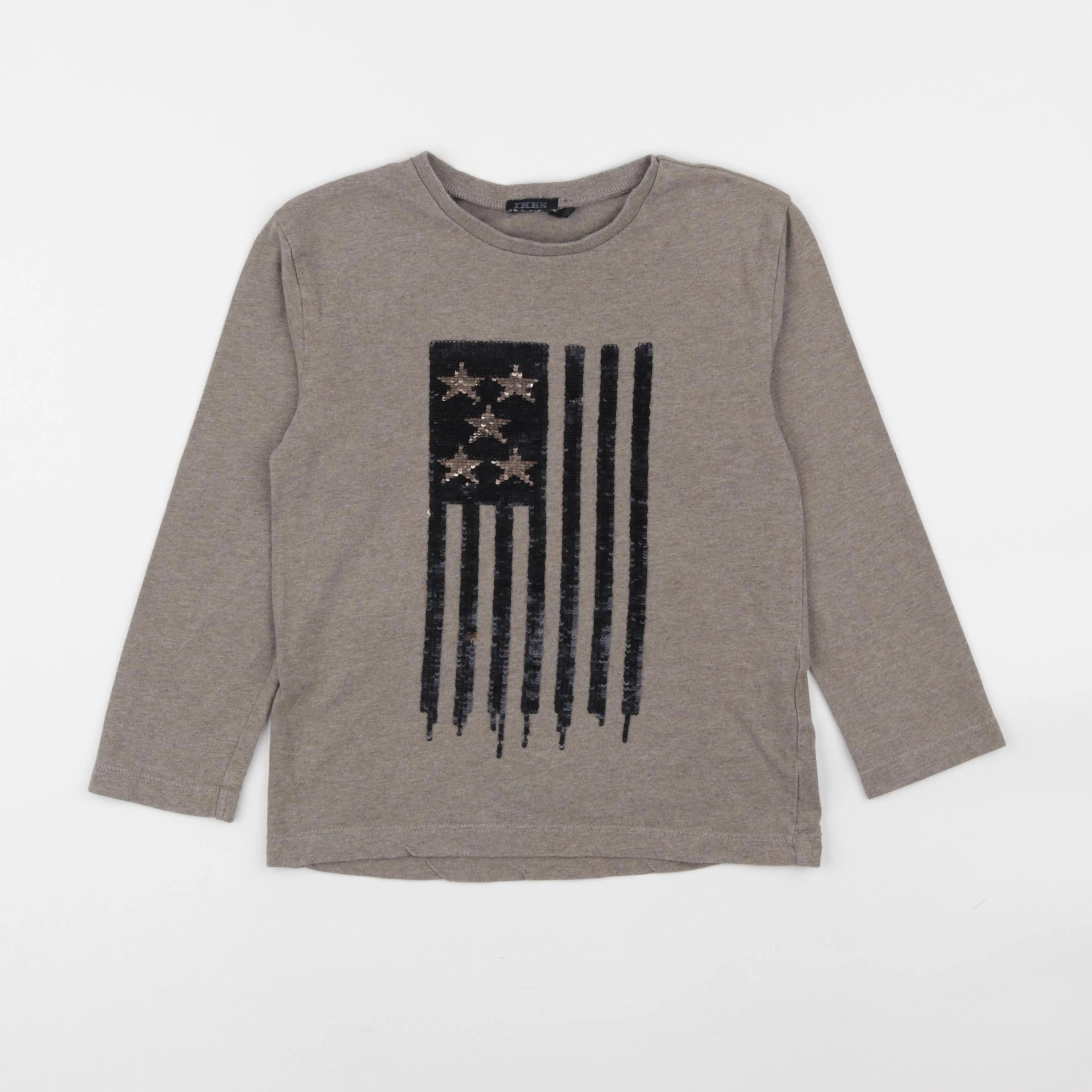 IKKS - tee-shirt beige - 6 ans