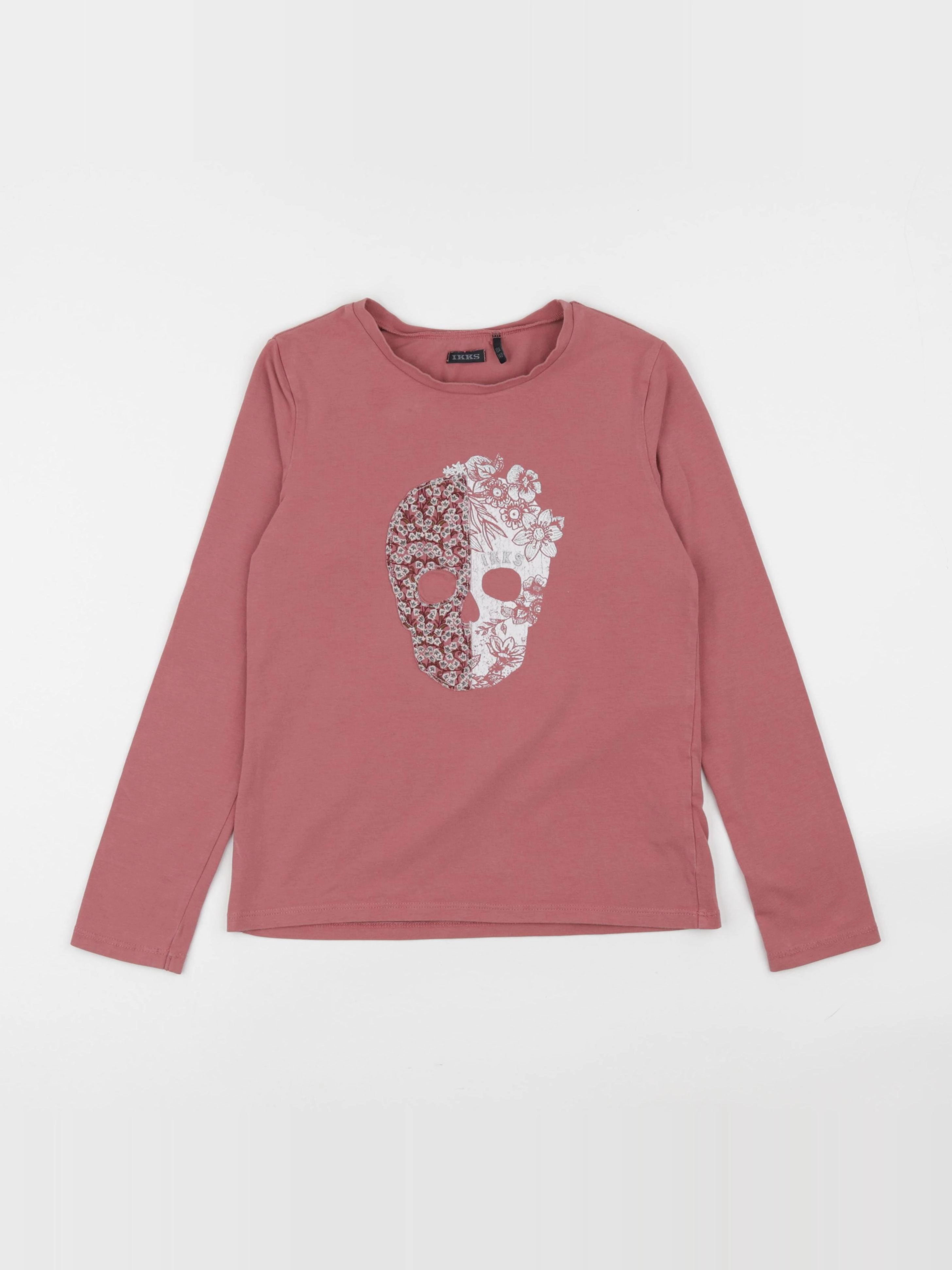 IKKS - tee-shirt rose - 10 ans