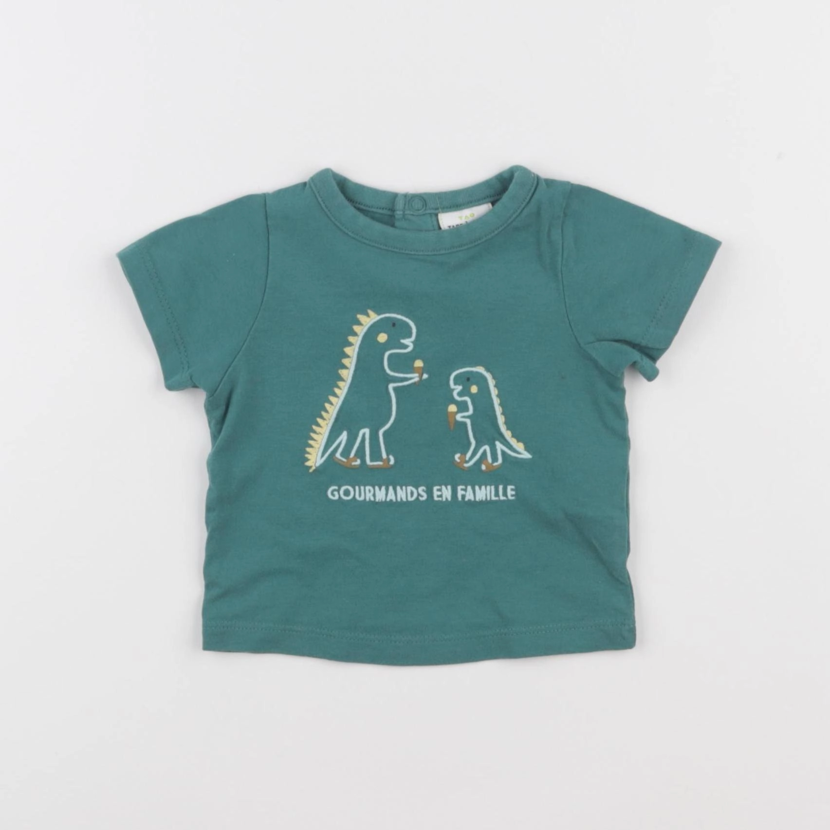 Tape à l'oeil - tee-shirt vert - 3 mois
