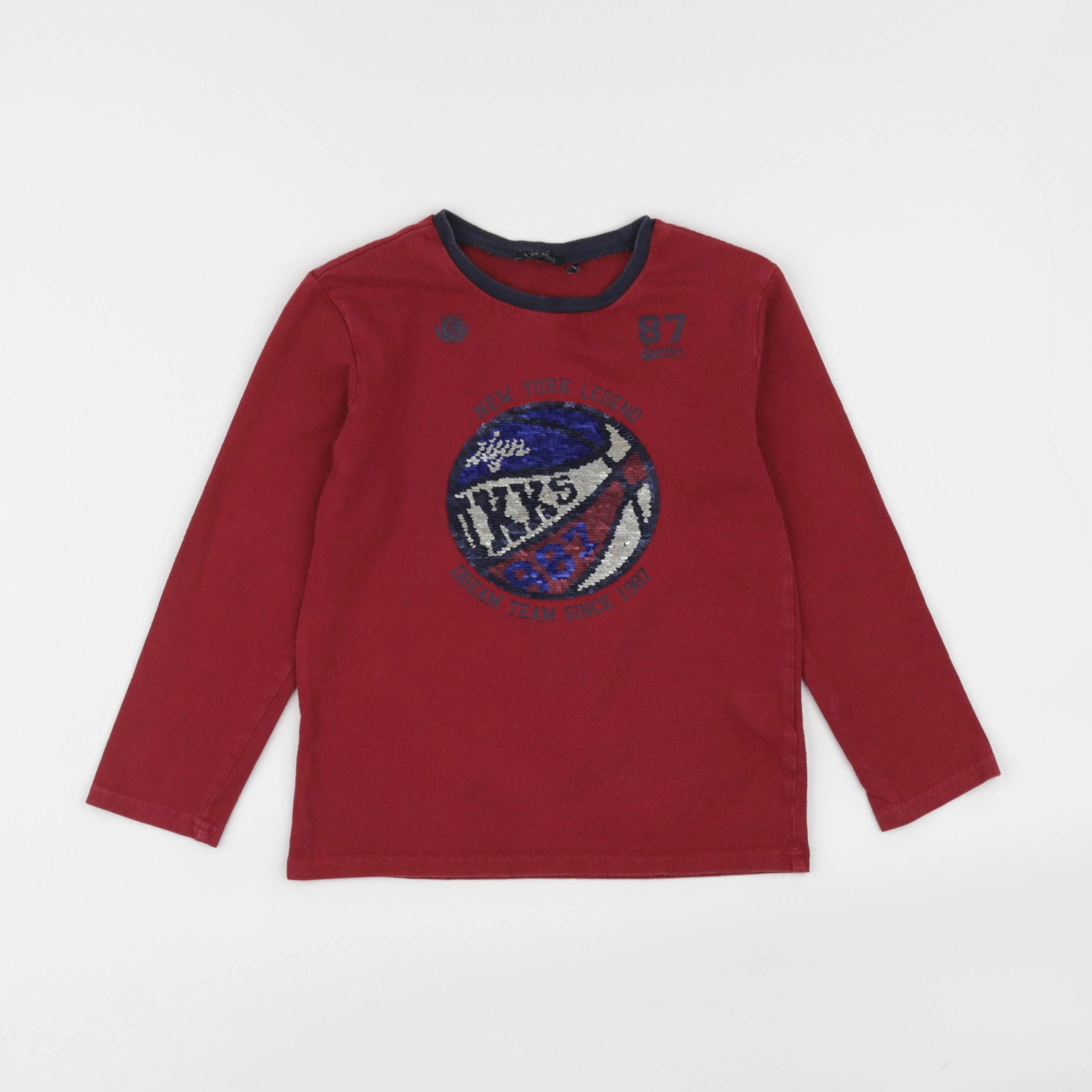 IKKS - tee-shirt rouge - 6 ans