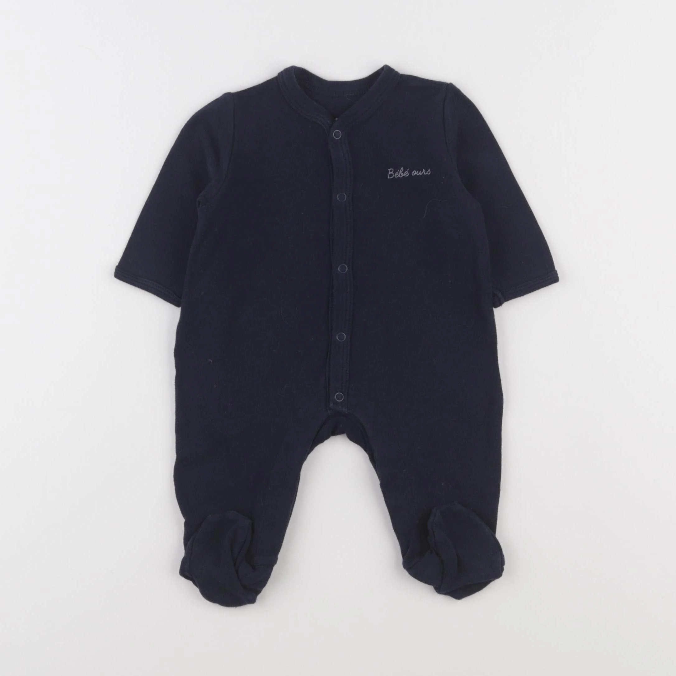 La Redoute - pyjama coton bleu - 3 mois