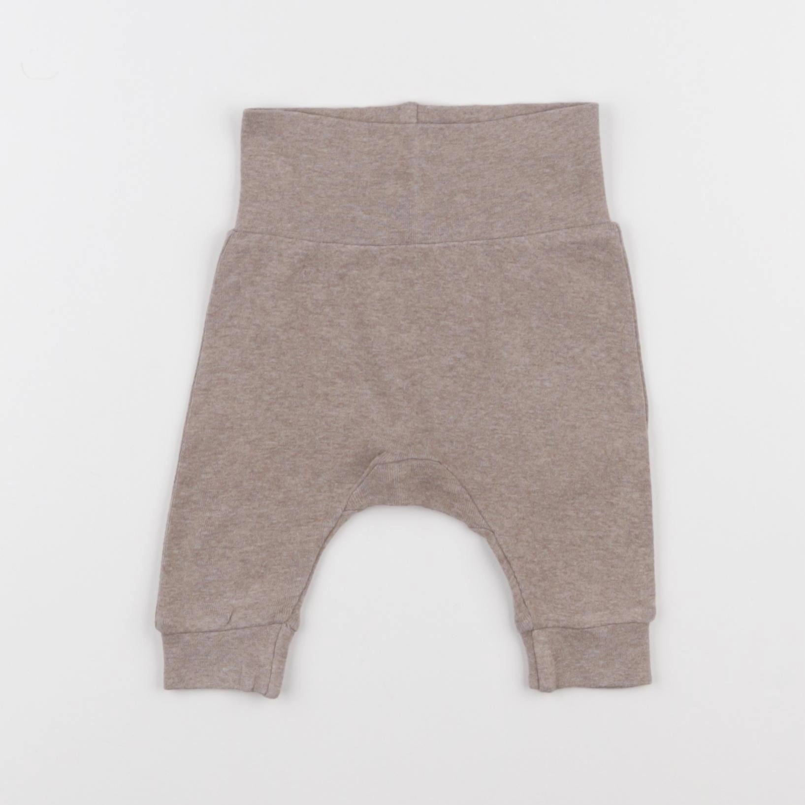 H&M - sarouel marron - 0/1 mois