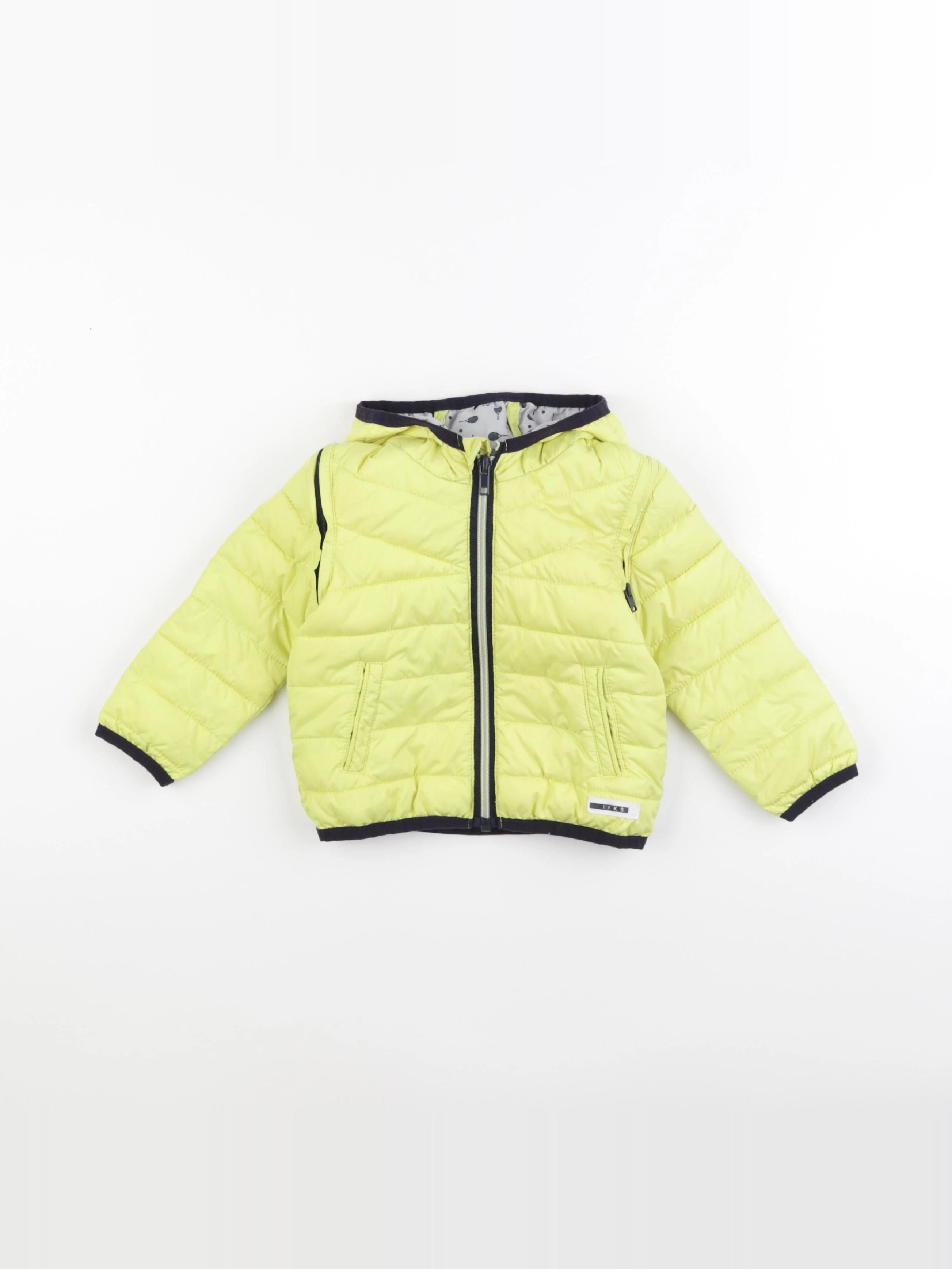 IKKS - doudoune jaune - 18 mois