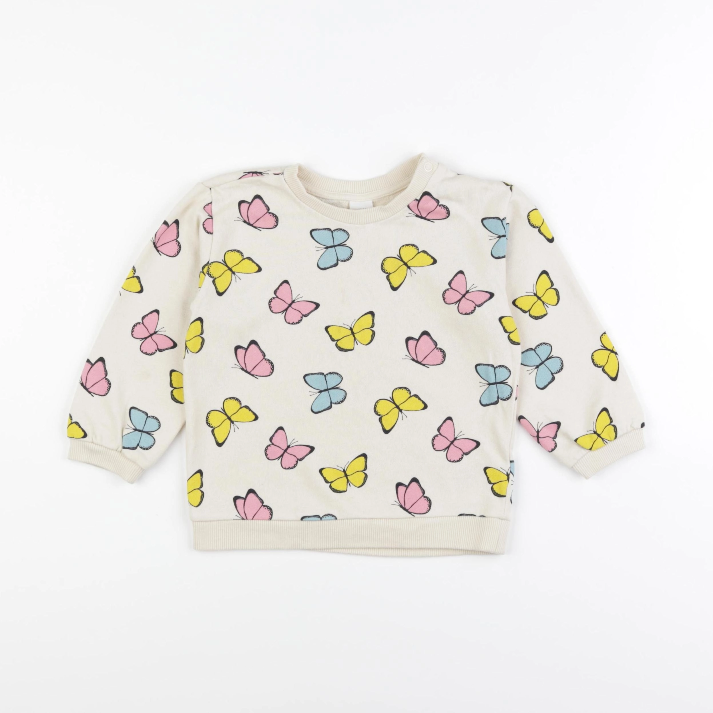 H&M - sweat multicolore - 18/24 mois