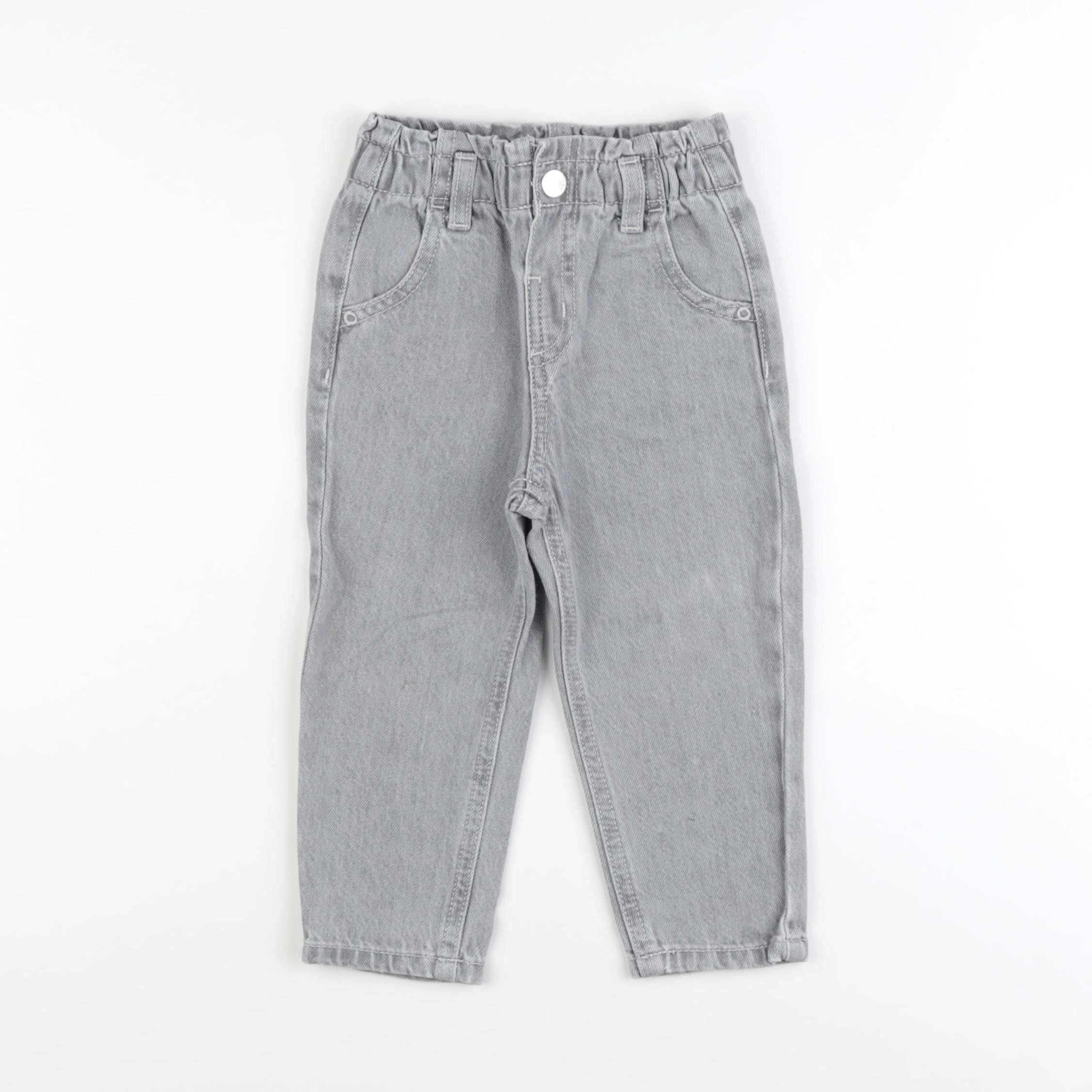 Mango - jean gris - 18/24 mois