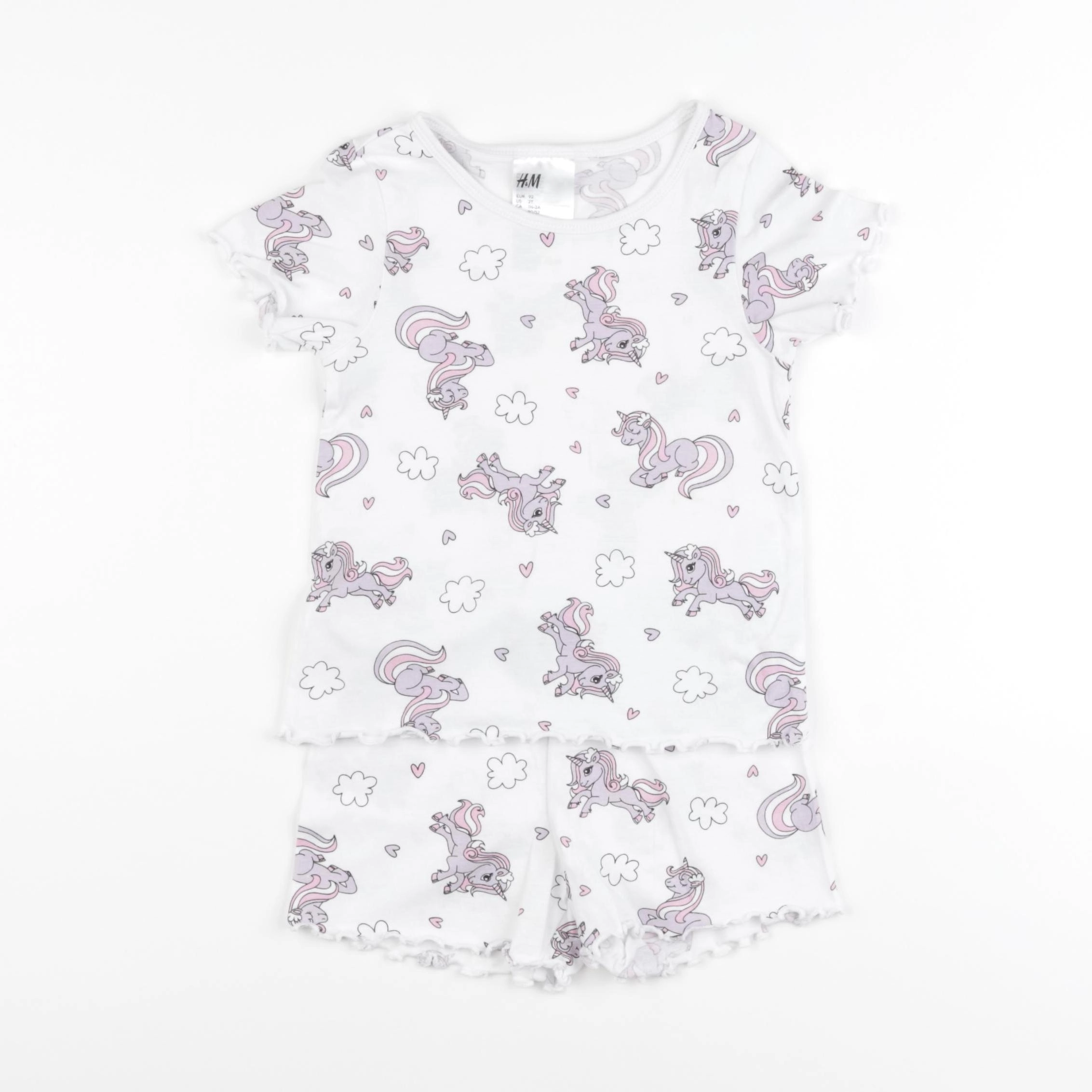H&M - pyjama coton multicolore - 18/24 mois