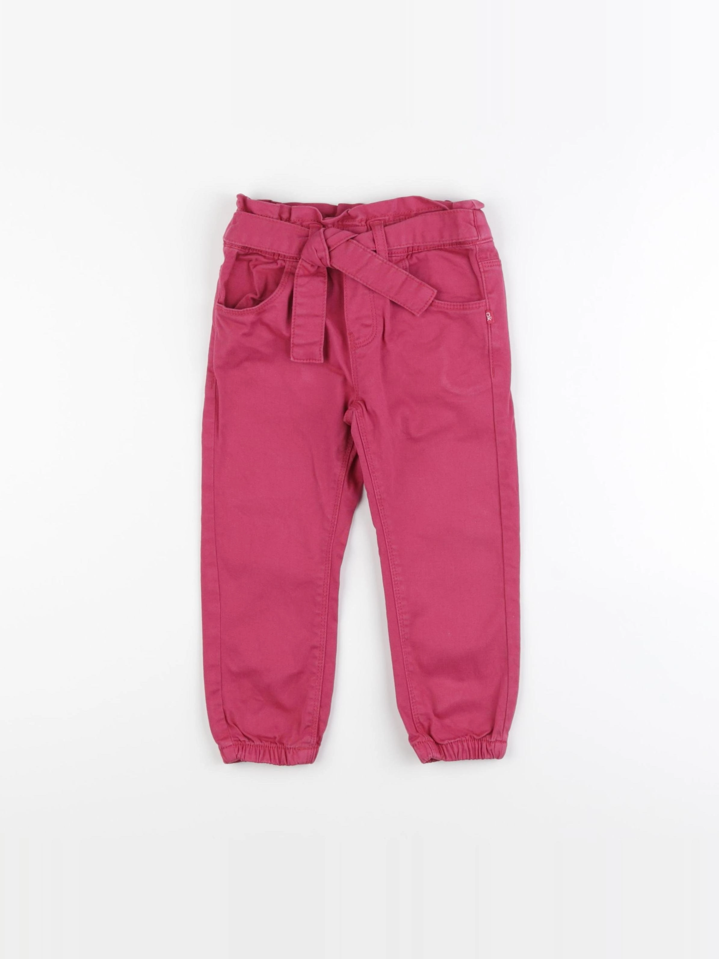 Okaidi - pantalon rouge - 3 ans