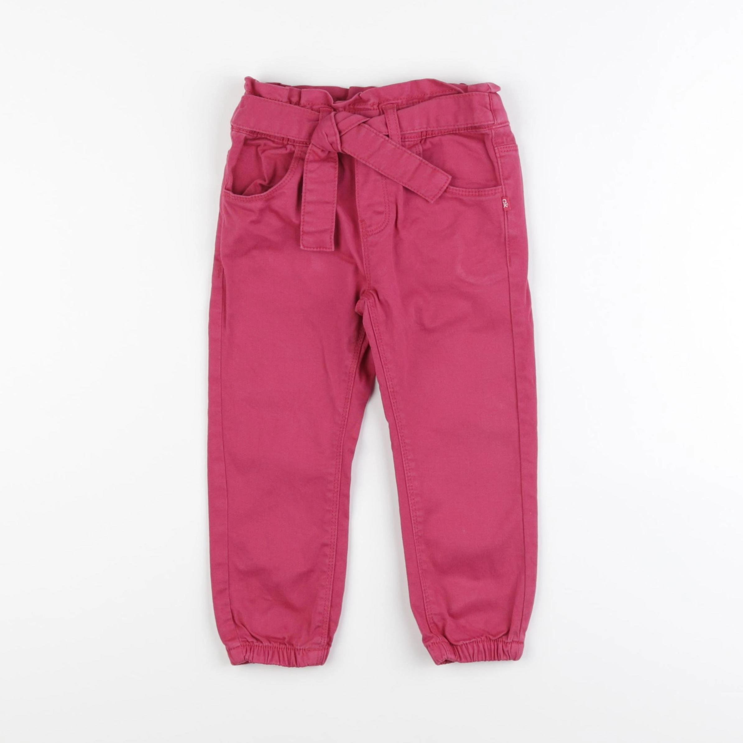 Okaidi - pantalon rouge - 3 ans