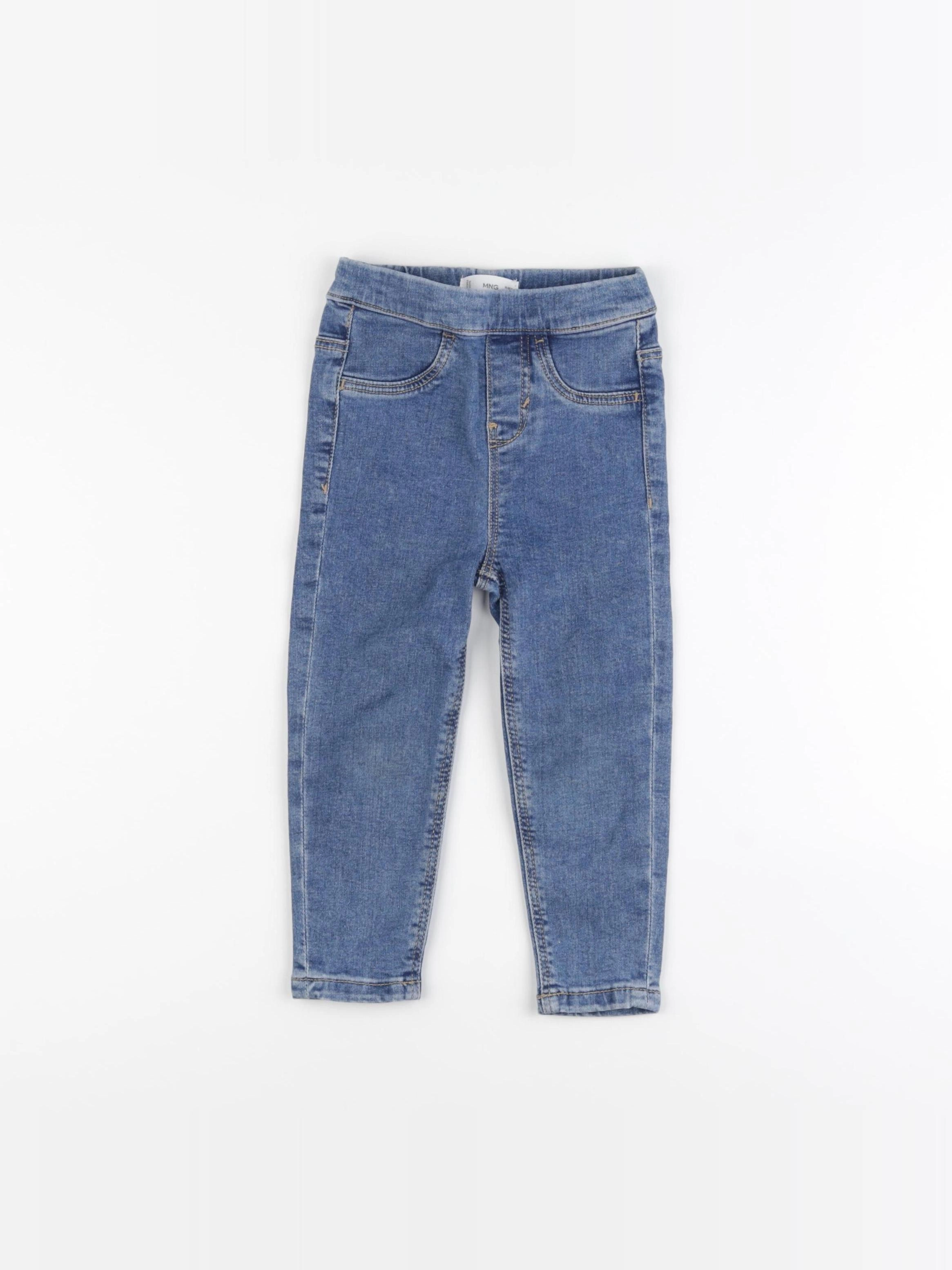 Mango - jegging bleu - 18/24 mois