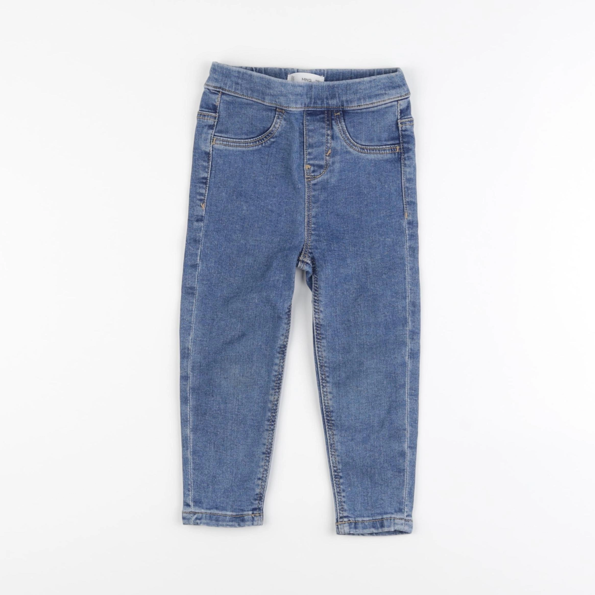 Mango - jegging bleu - 18/24 mois