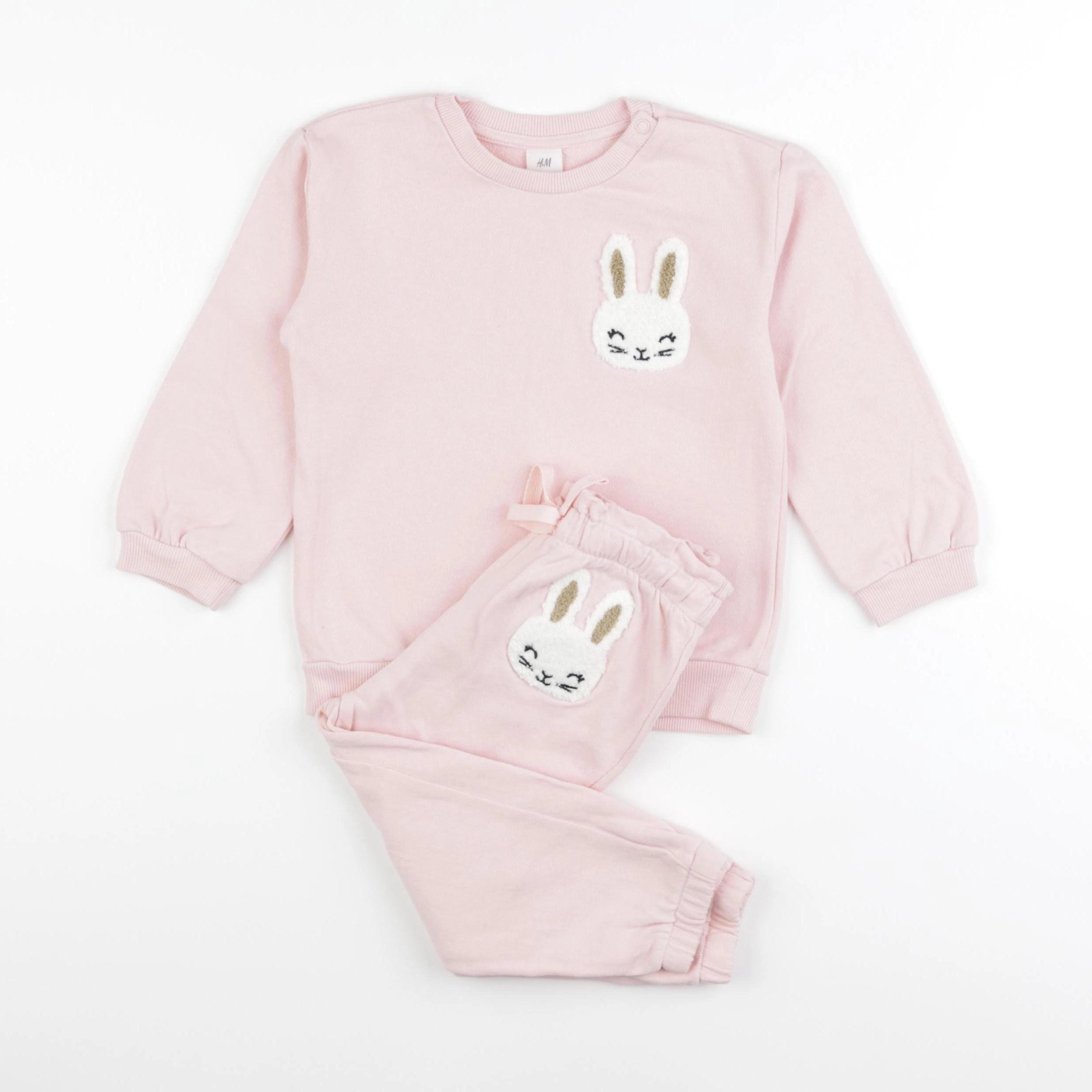 H&M - ensemble rose - 18/24 mois