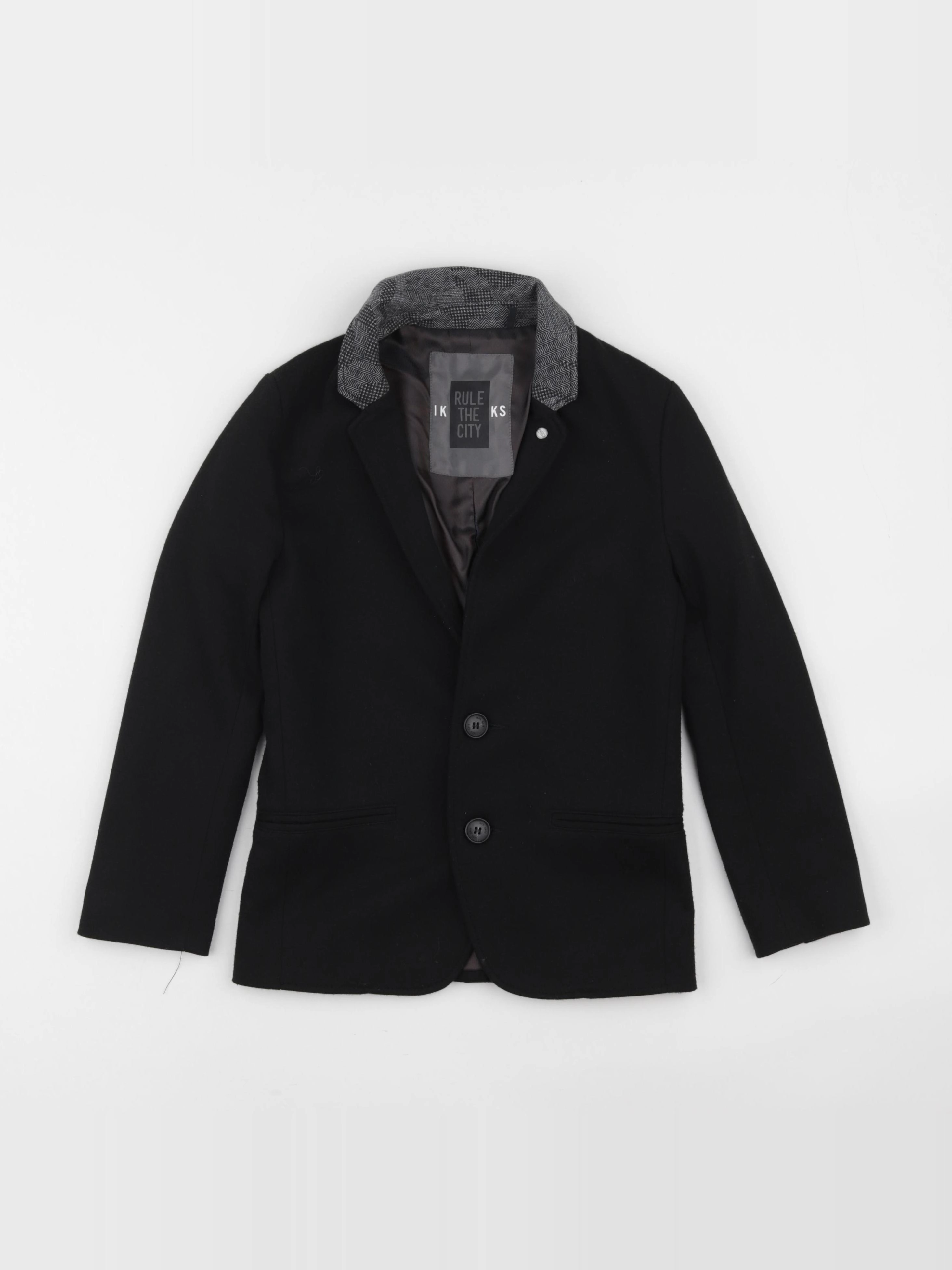IKKS - veste noir - 8 ans