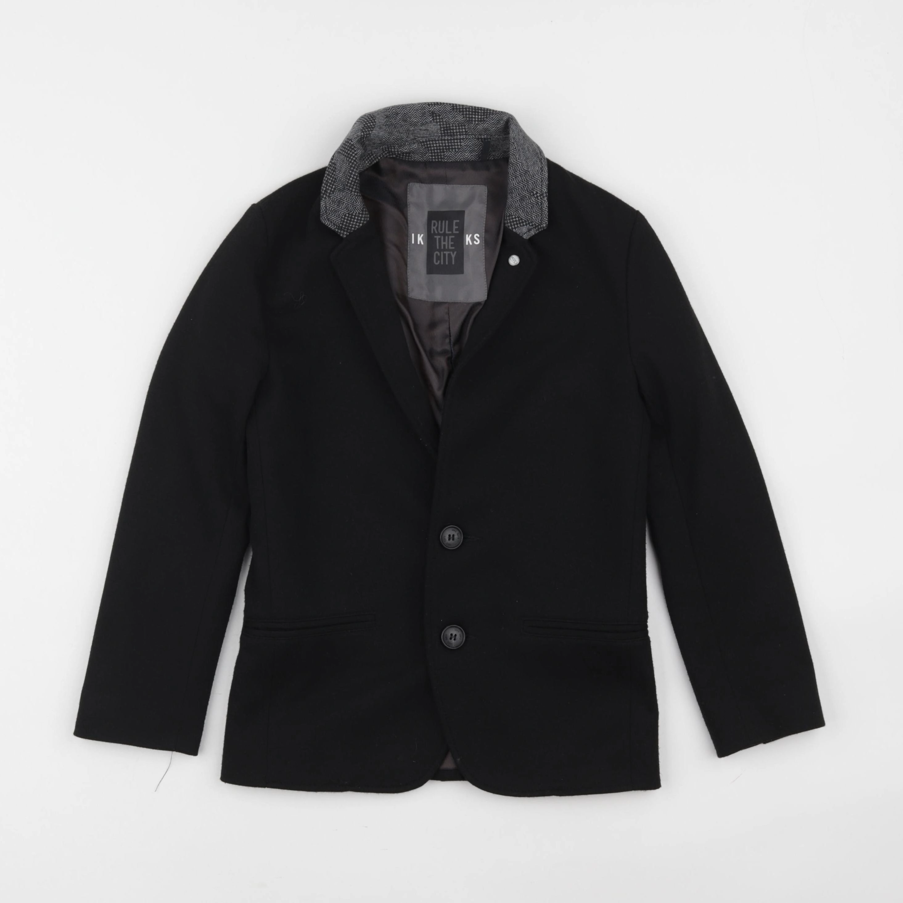 IKKS - veste noir - 8 ans